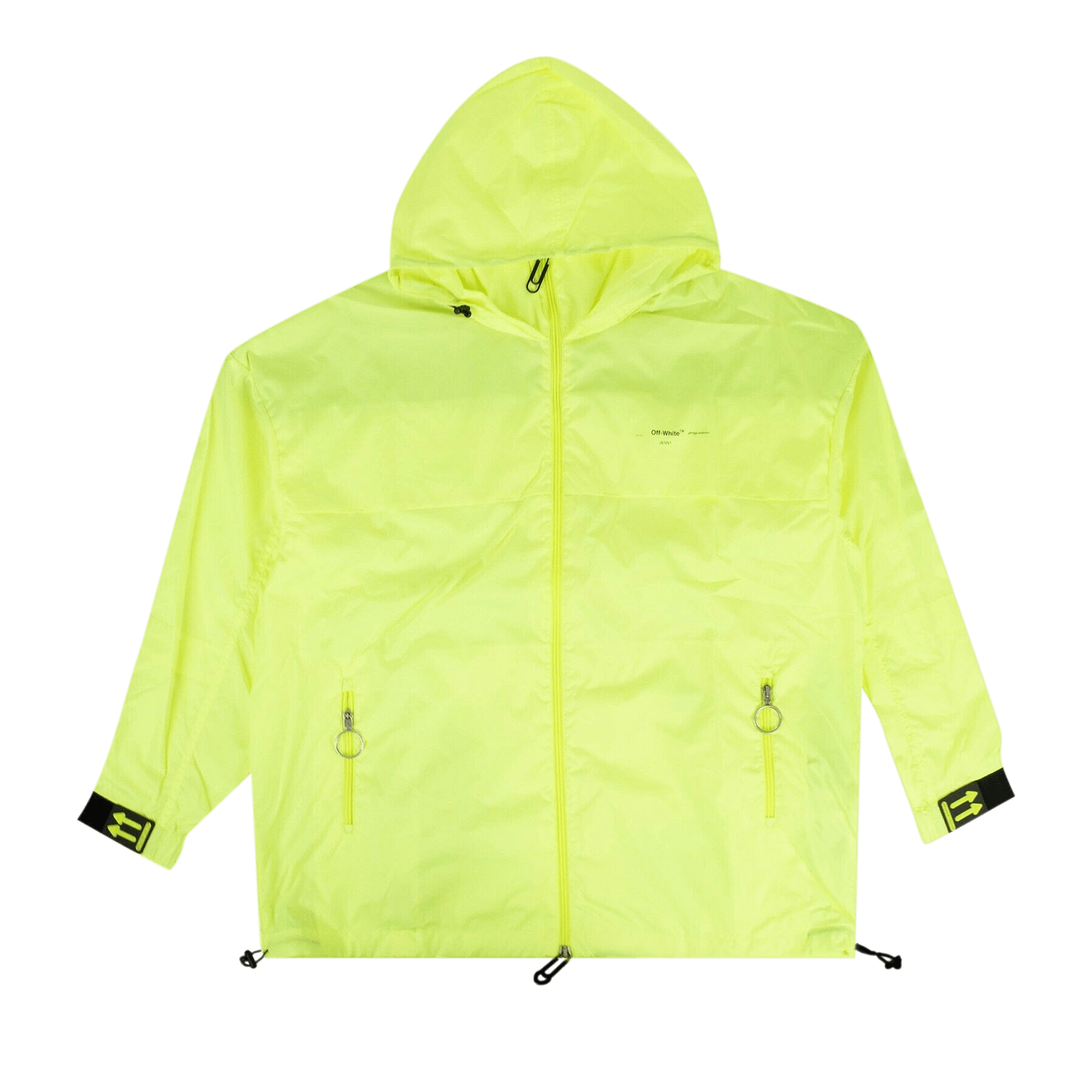 Off-White Windbreaker 'Neon Yellow'