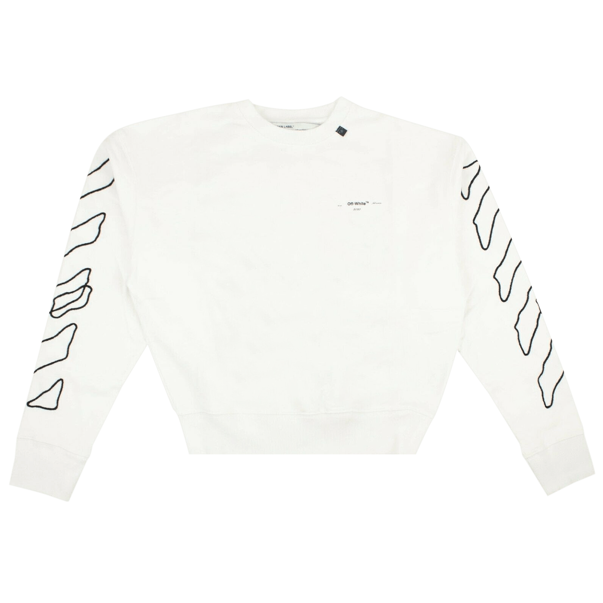 Off-White Abstract Logo Sweatshirt 'White'