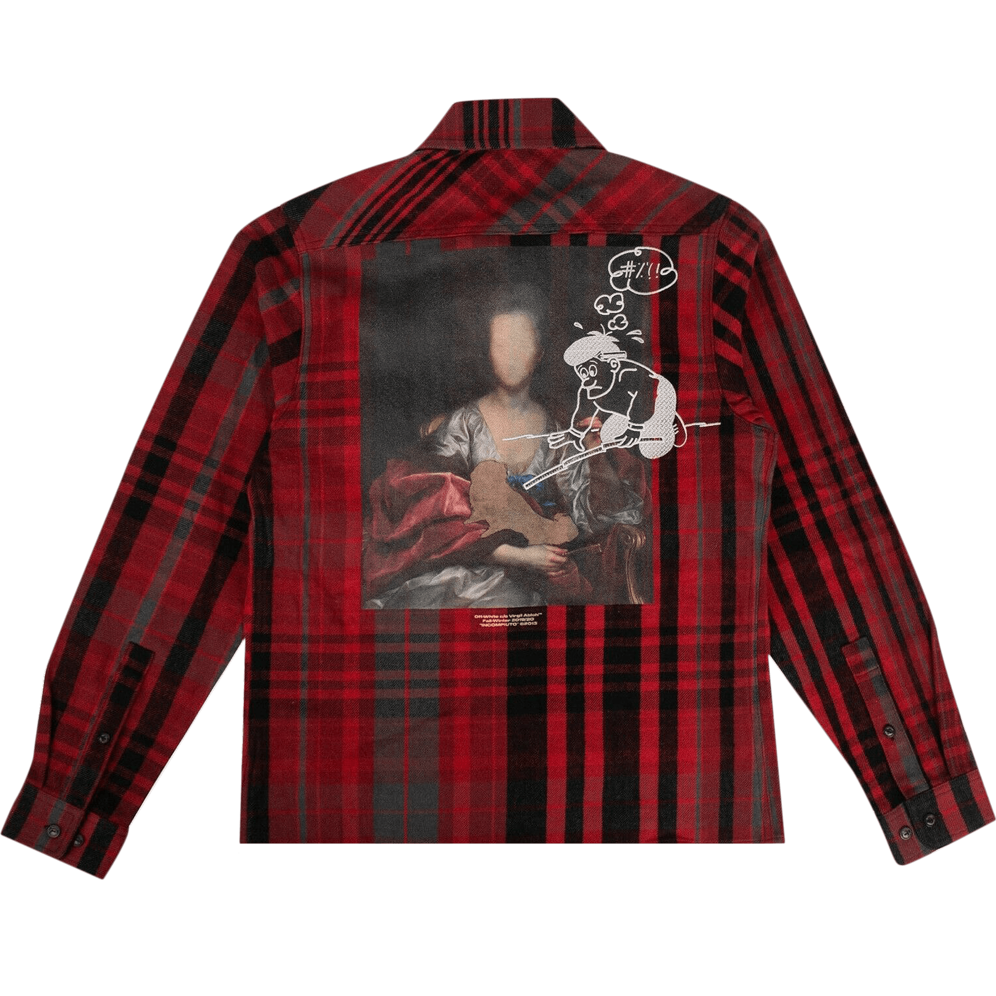 Off-White Check Mariana De Silva Shirt 'Red'