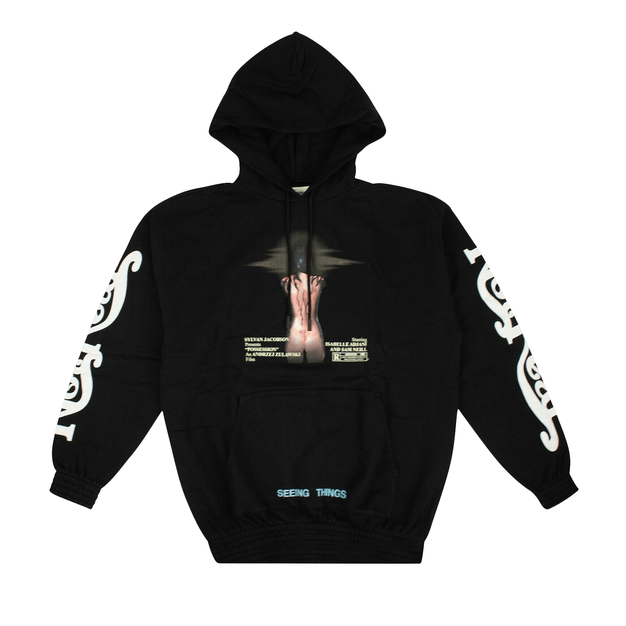 Off-White Women Movie Over Sweatshirt 'Black'