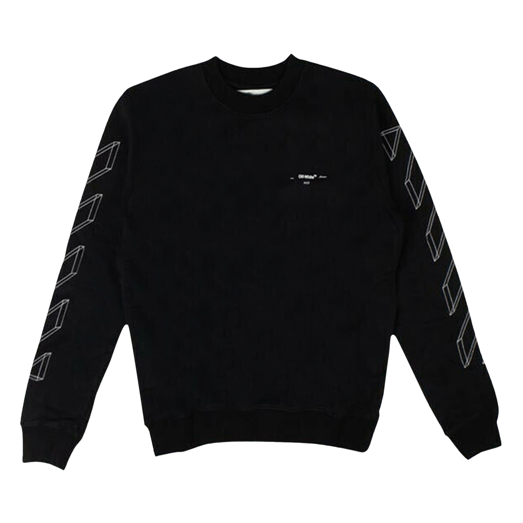 Off-White Diag Caravaggio Sweatshirt 'Black'