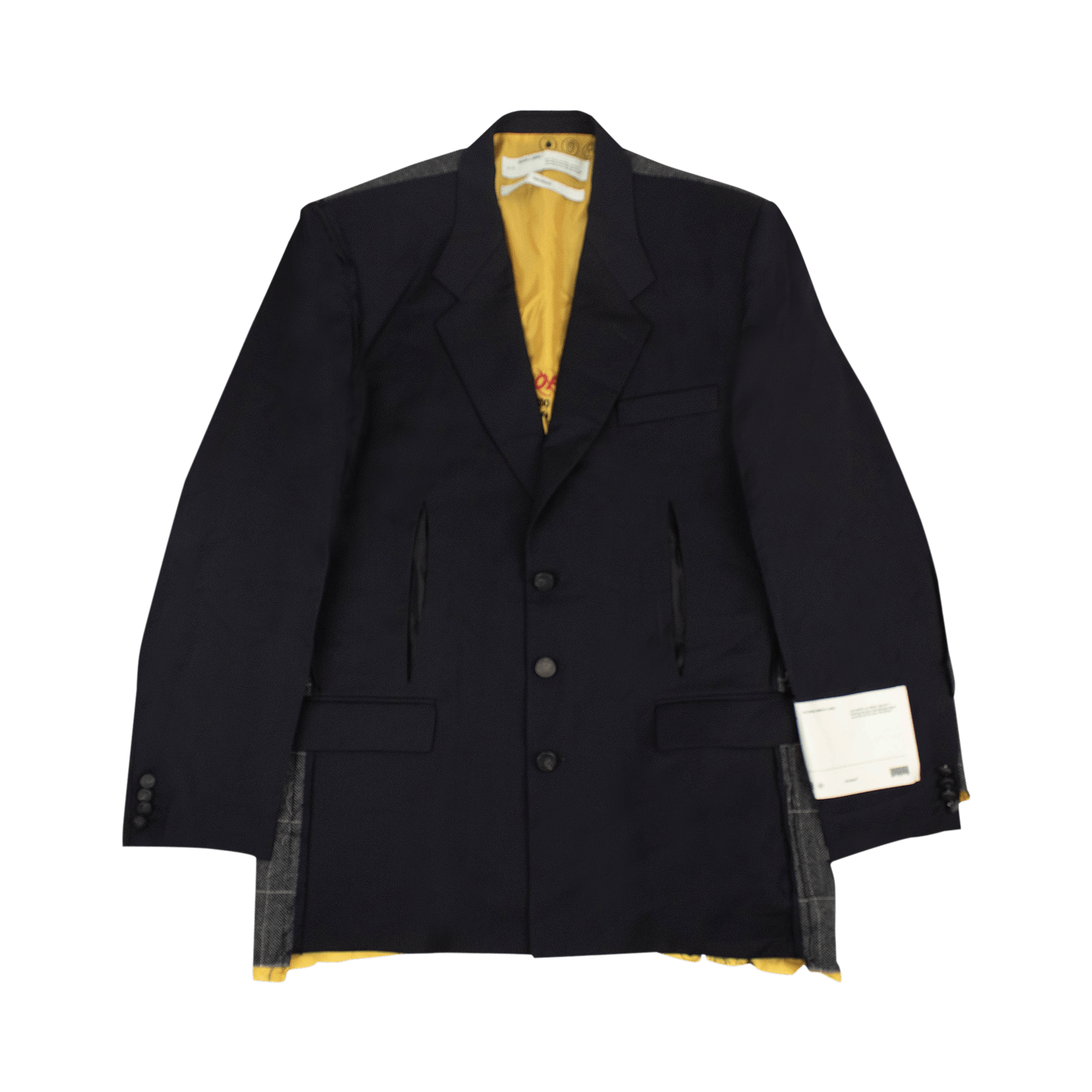 Off-White Deconstructed Blazer 'Grey'