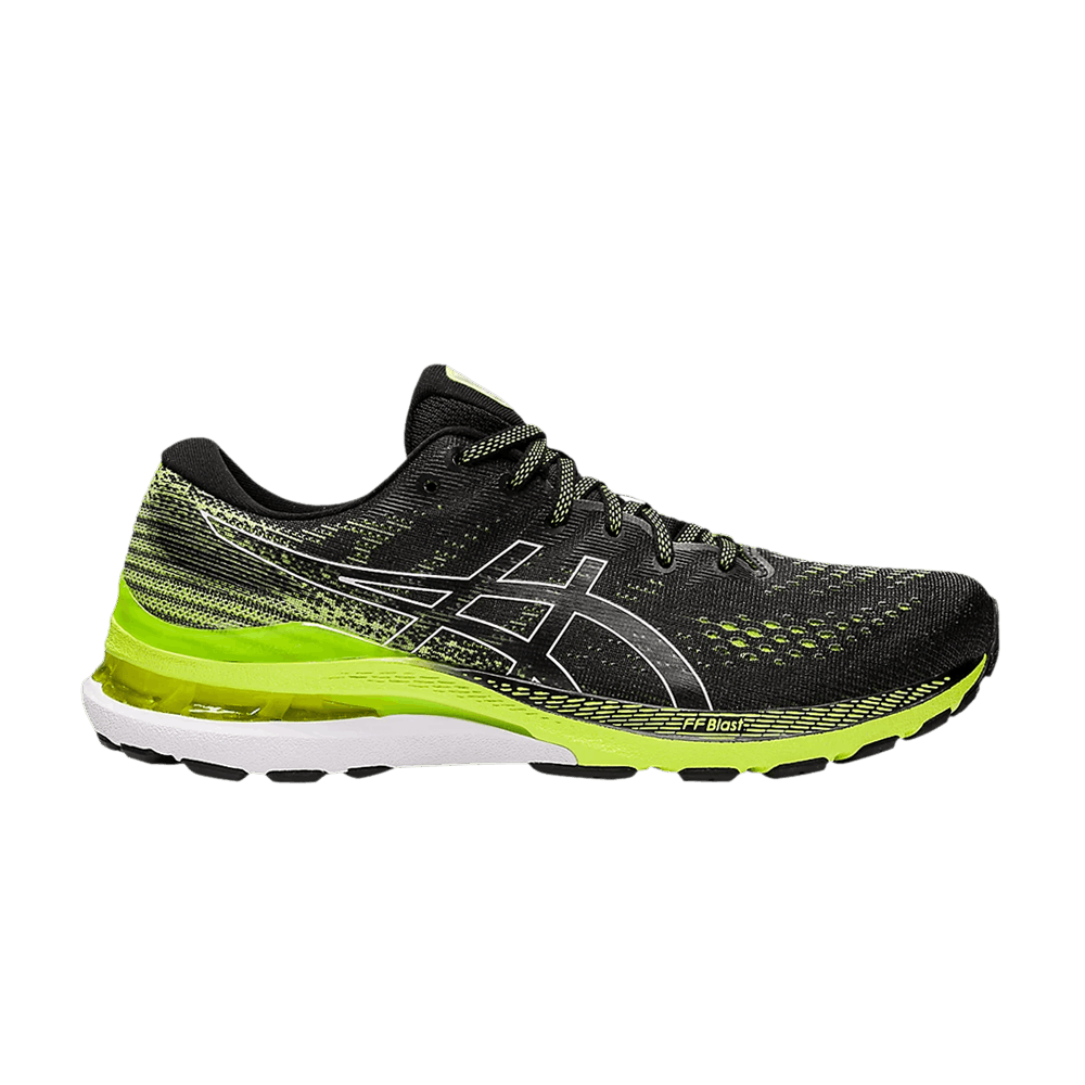 Asics Gel Kayano 28 'Black Hazard Green'