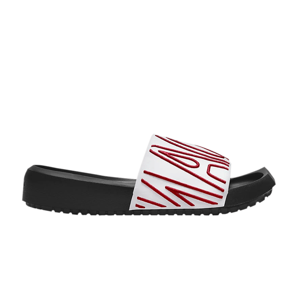 Air Jordan Wmns Jordan Nola Slide 'White Black Gym Red'