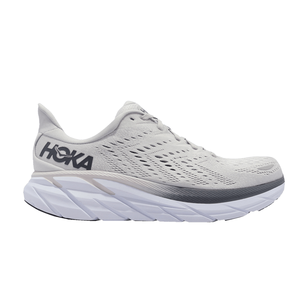 Hoka One One Clifton 8 2E Wide 'Lunar Rock Nimbus Cloud' - 1121374-LRNC