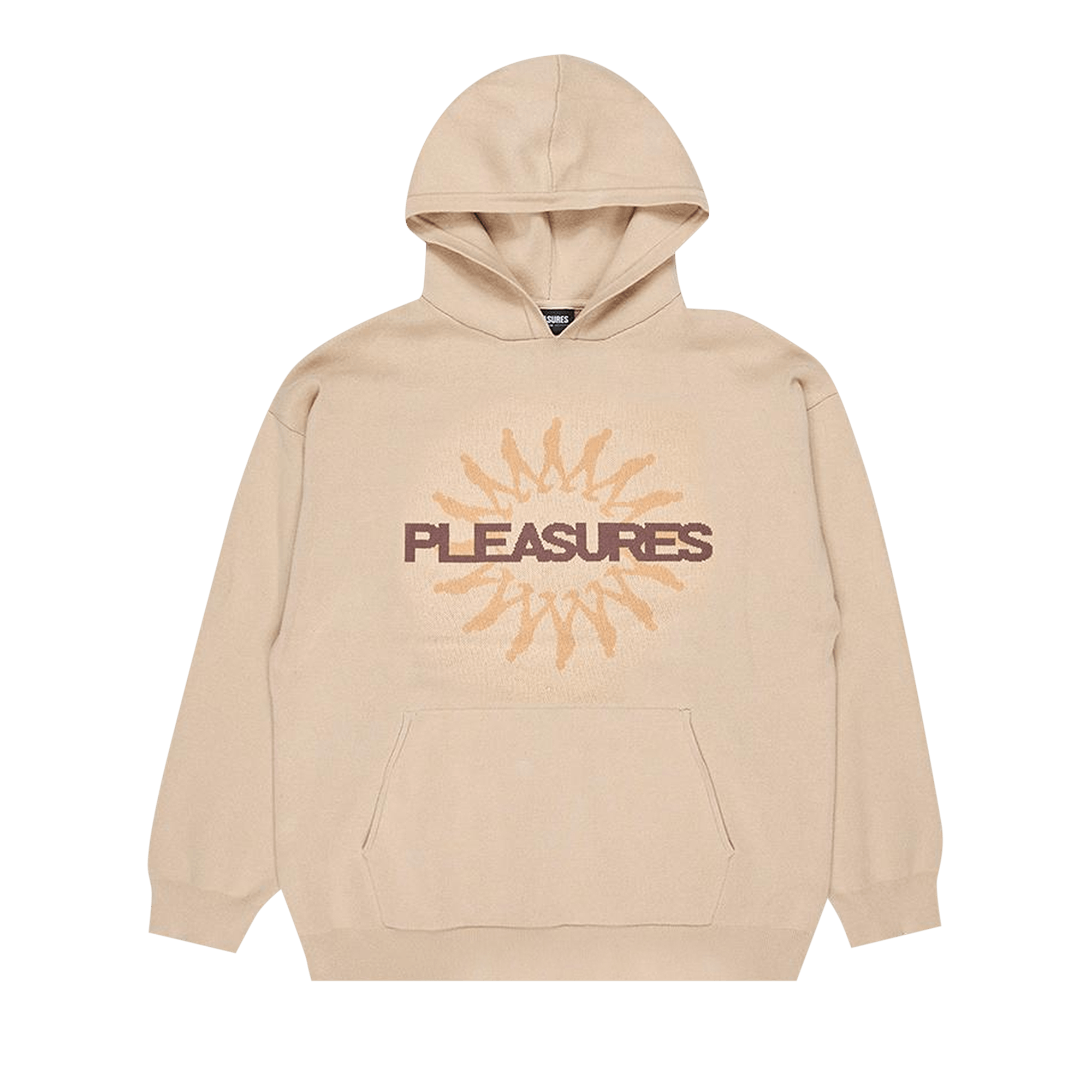 Pleasures Passion Knit Sweater Hoodie 'Tan'