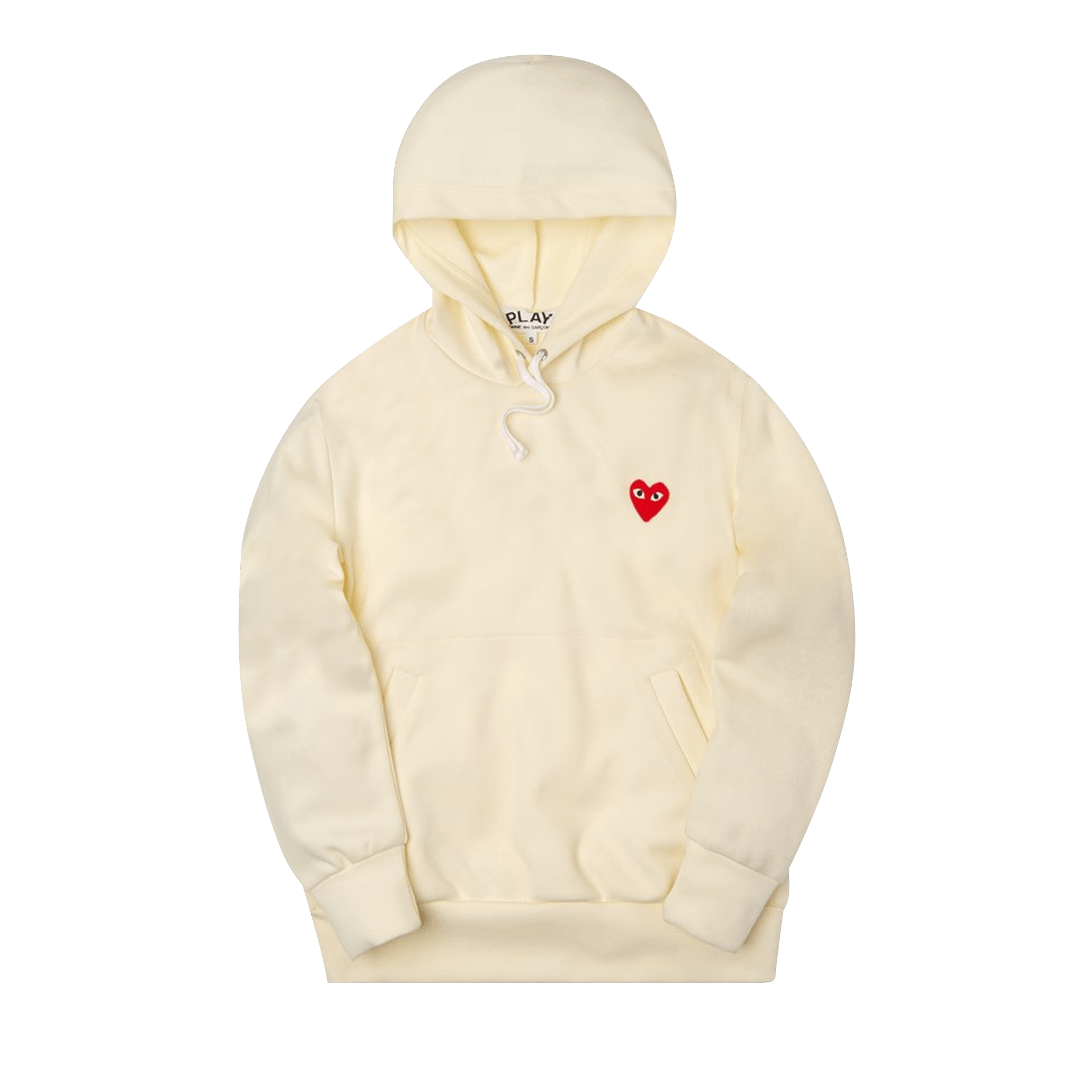 Comme des Garçons PLAY Pullover Hoodie 'Ivory'
