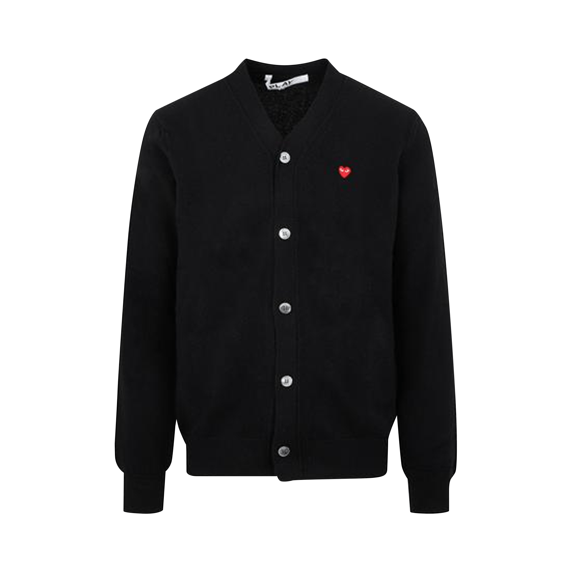 Comme des Garçons PLAY Small Heart Cardigan 'Black'