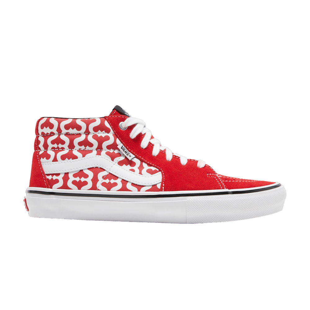Supreme x Vans Grosso Mid 'Monogram S - Red'