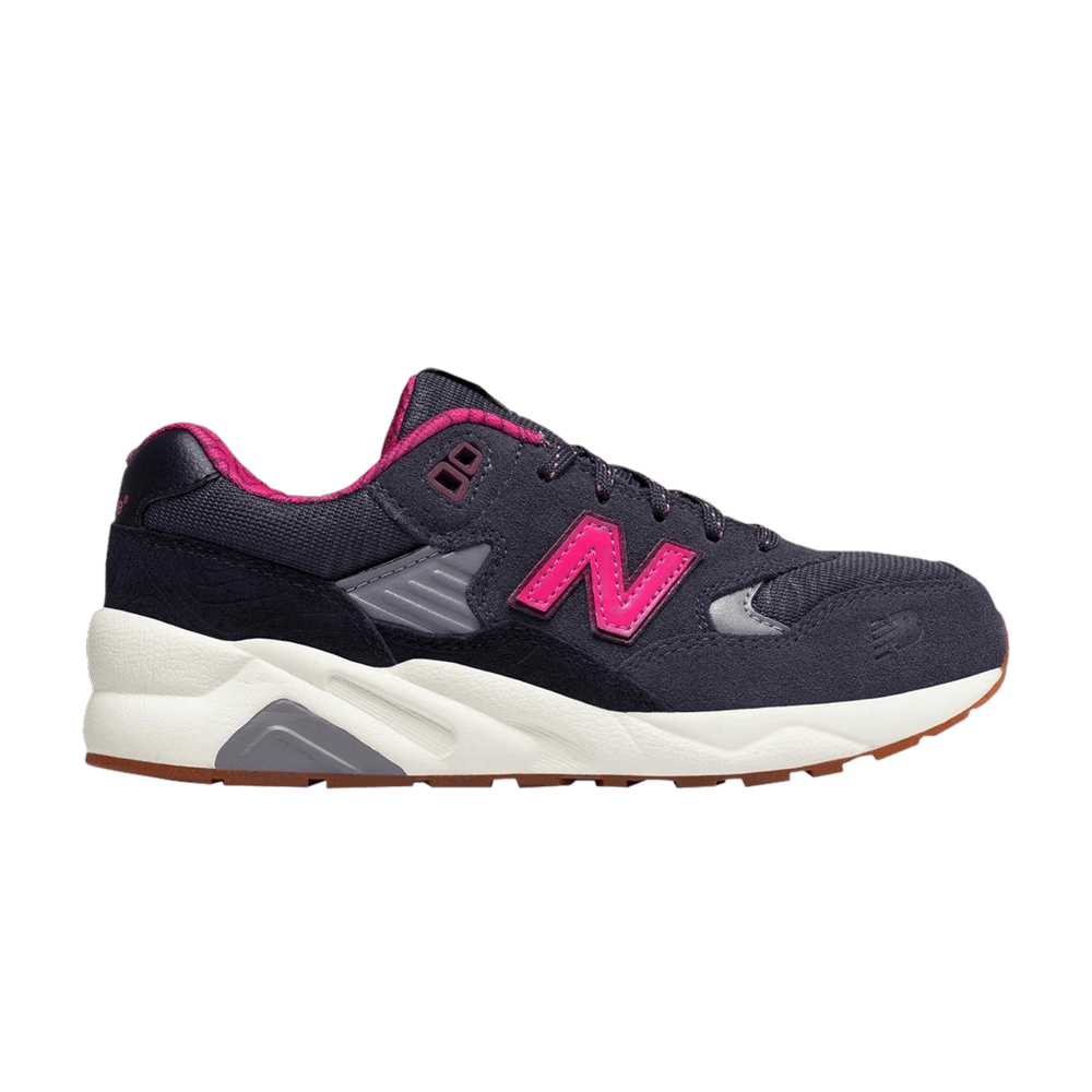 New Balance 580 Big Kid Wide 'Viola Blue Purple'