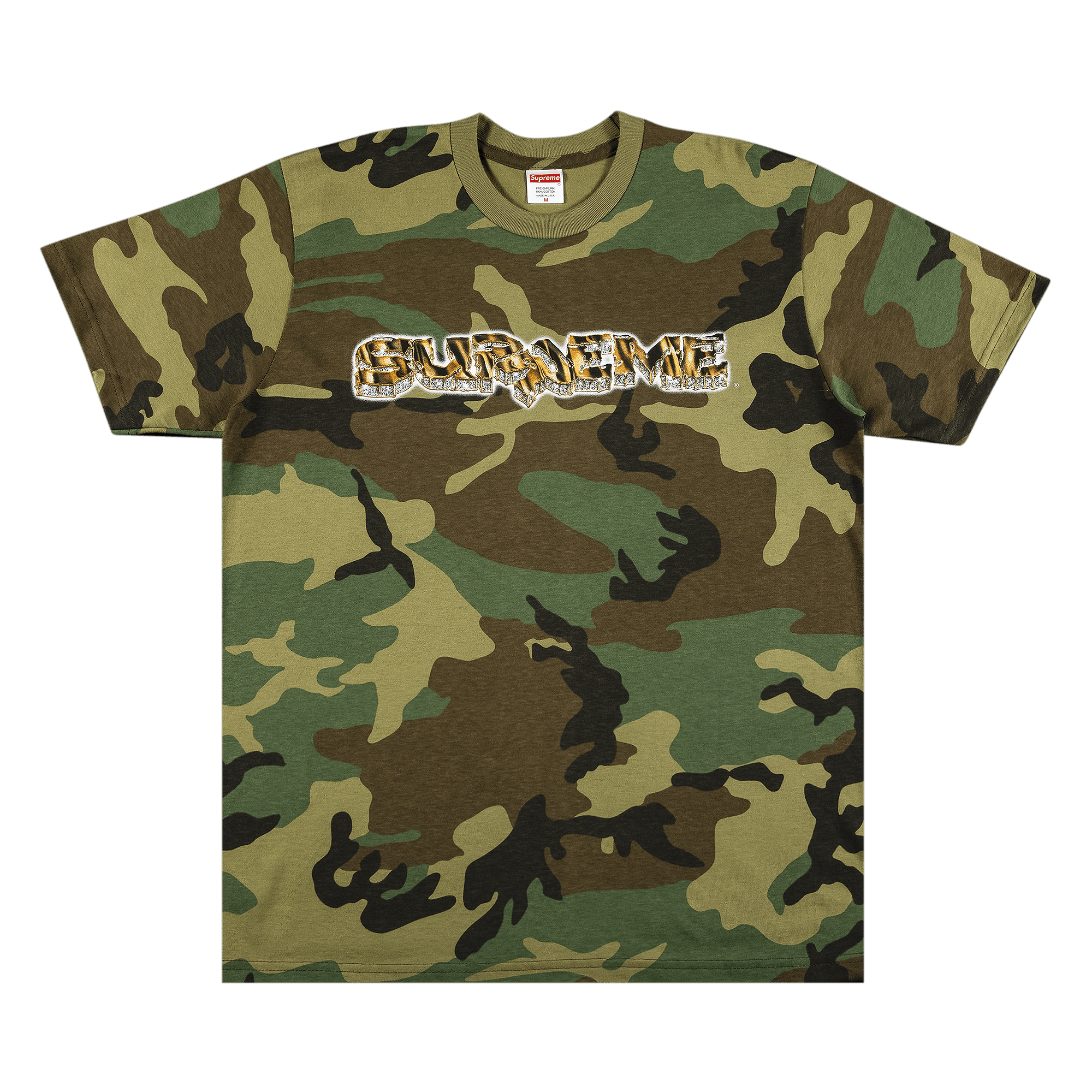 Supreme Diamond Tee 'Woodland Camo'
