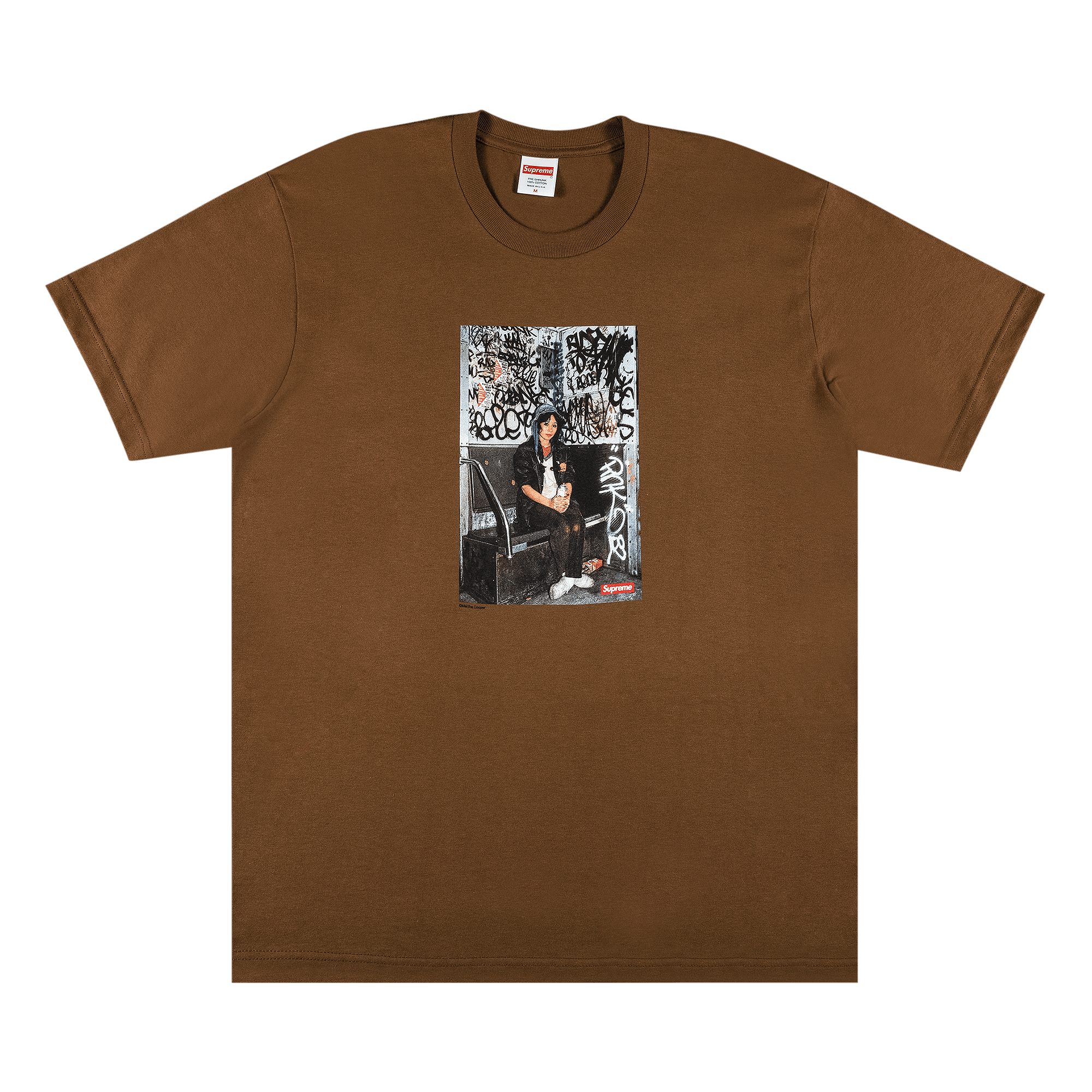 Supreme x Lady Pink Tee 'Brown'