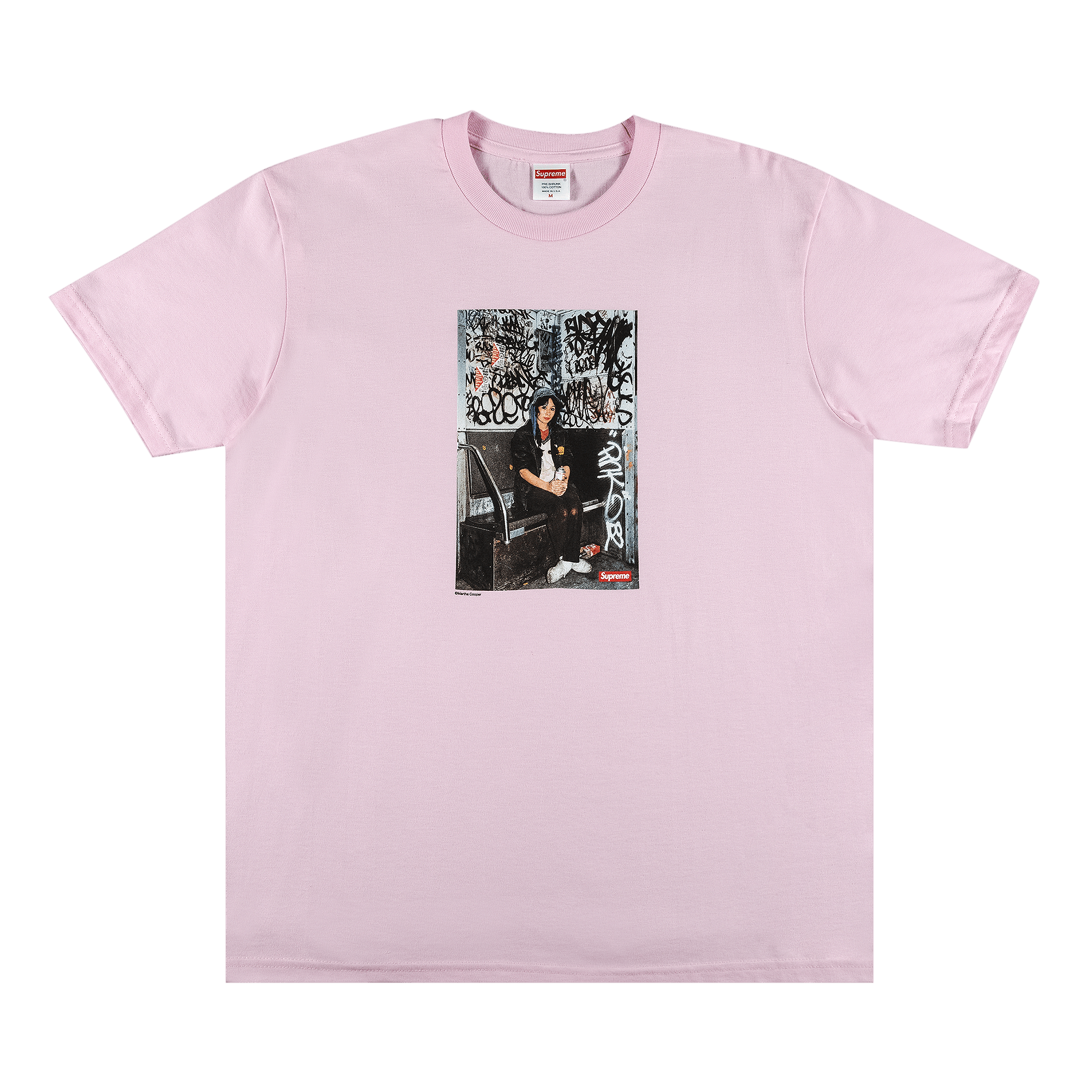 Supreme x Lady Pink Tee 'Light Pink'