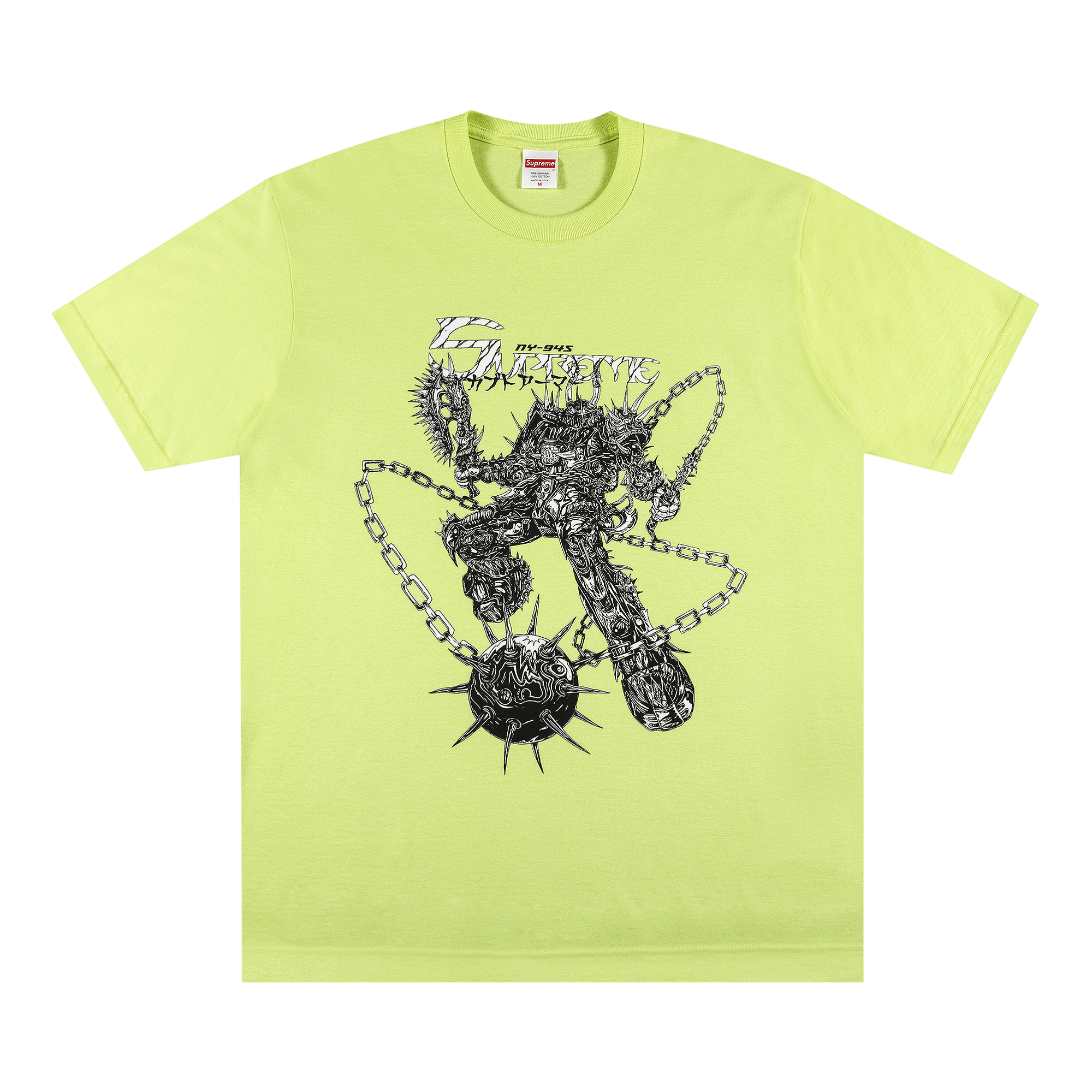 Supreme Spikes Tee 'Neon Green'