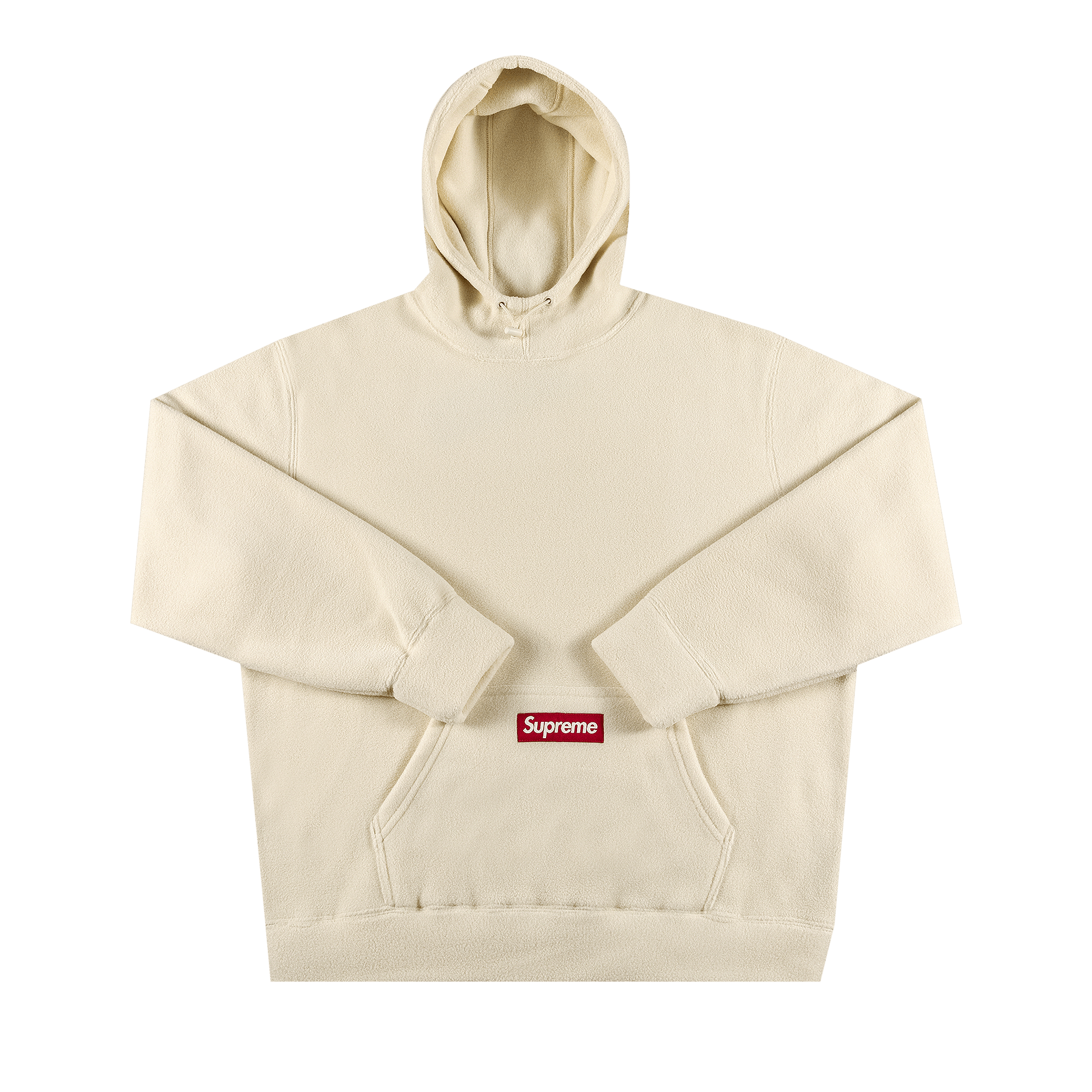 Supreme Polartec Hooded Sweatshirt 'Natural'