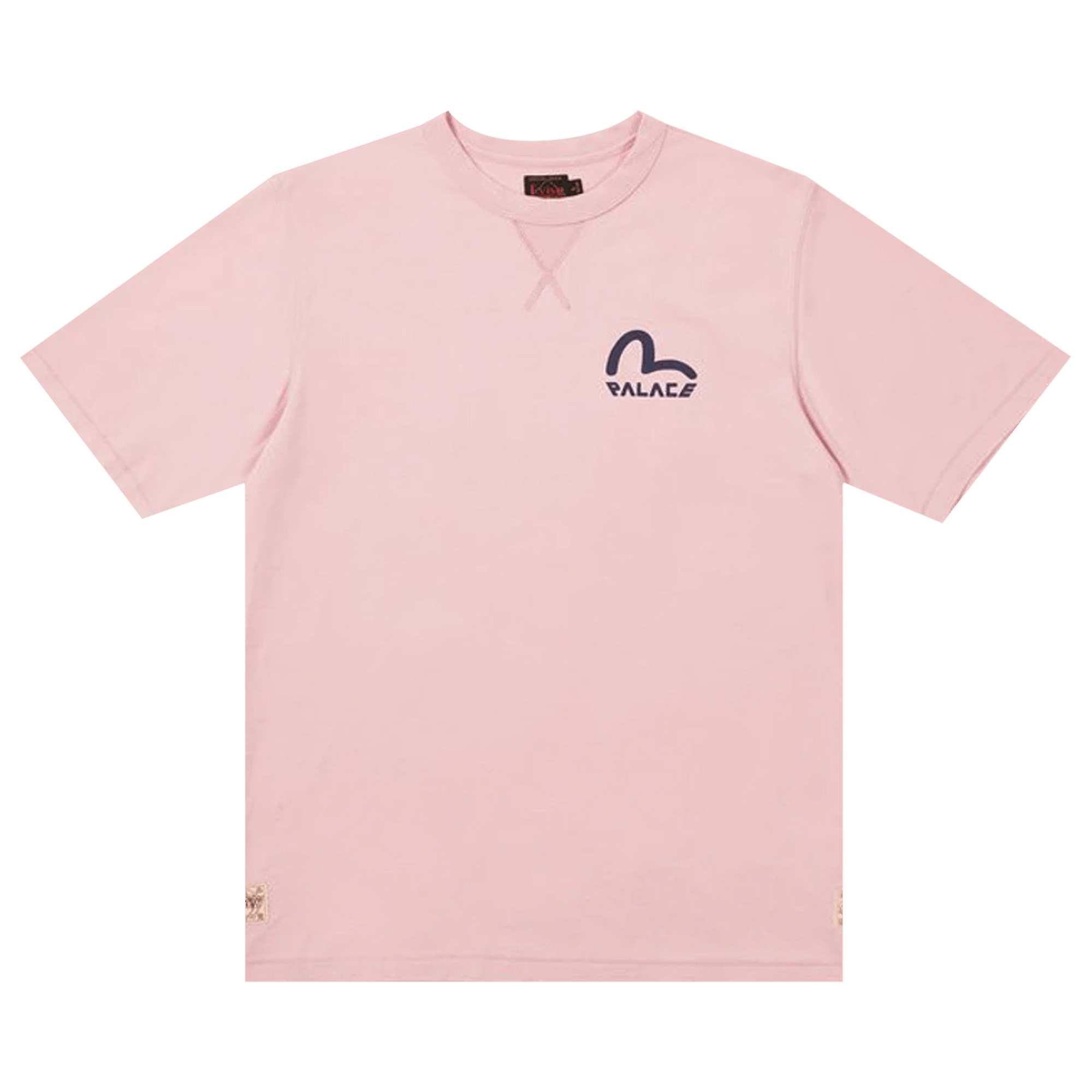 Palace x Evisu Seagull T-Shirt 'Pink Nectar'