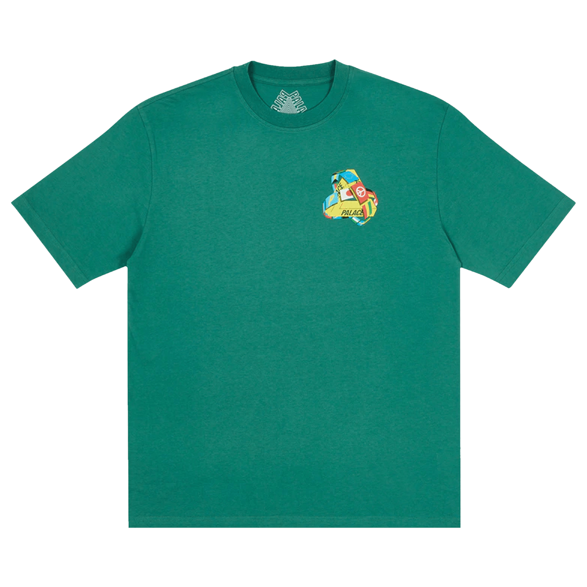 Palace Tri-Flag T-Shirt 'Green'