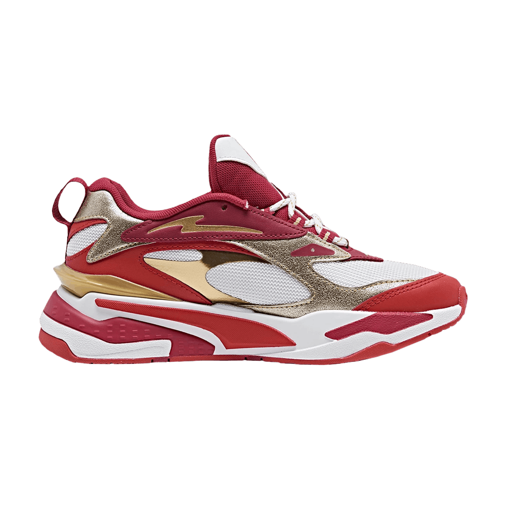 Pre-owned Puma Rs-fast Jr 'glitz' In Red
