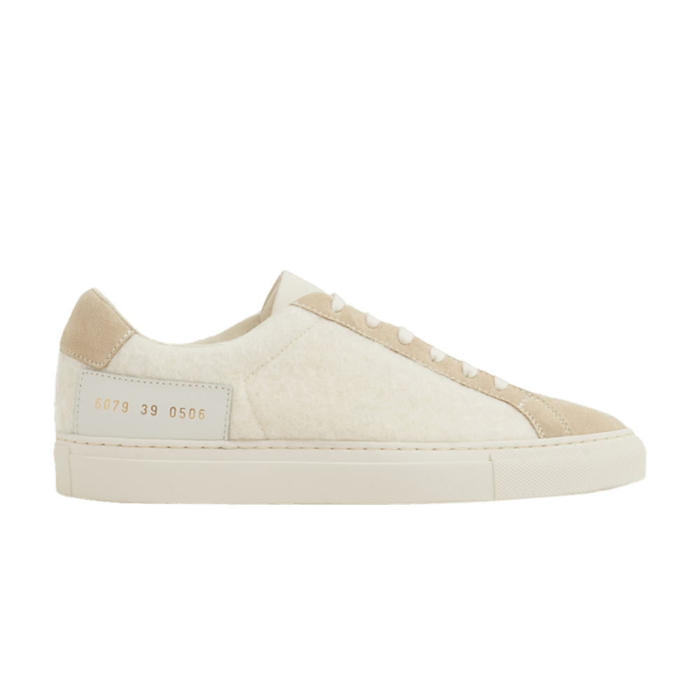 Pre-owned Common Projects Wmns Retro Wool 'white'