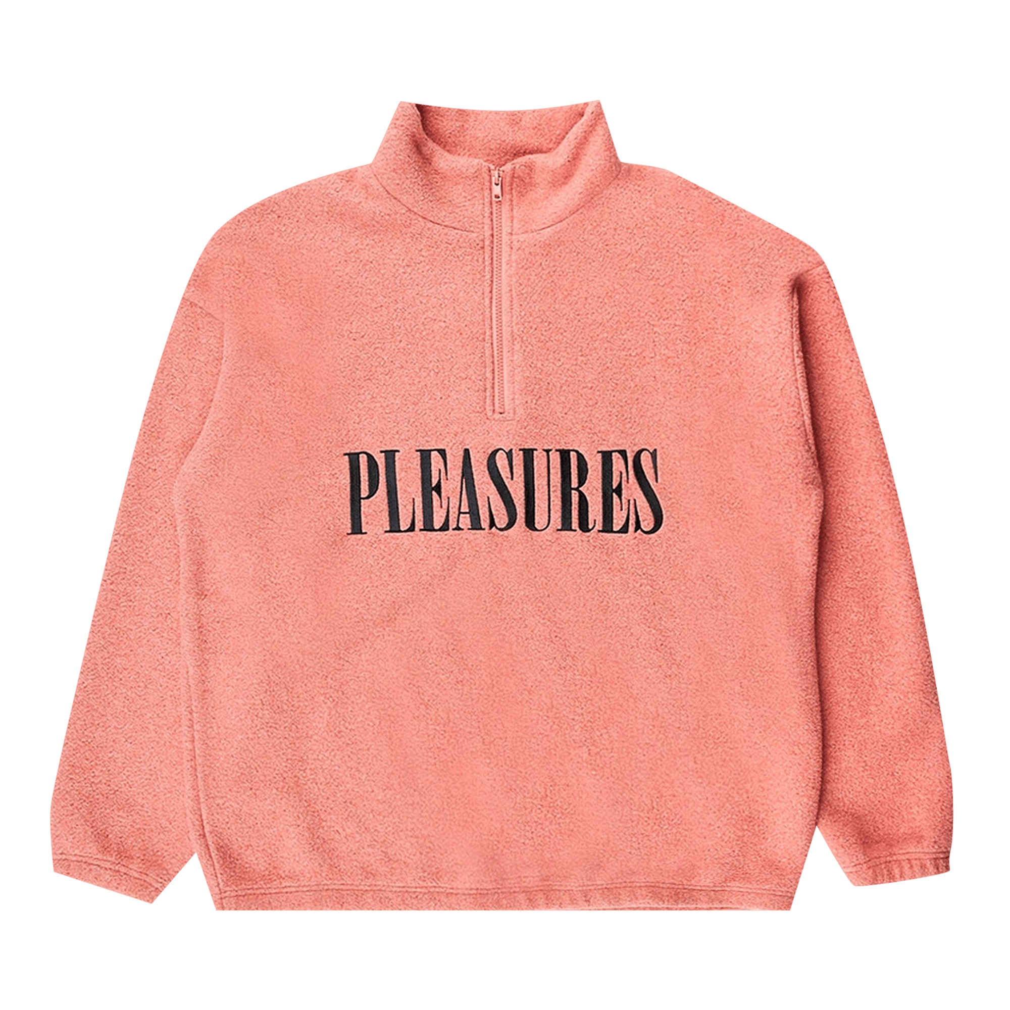 Pleasures Searching Quarter Zip 'Peach'