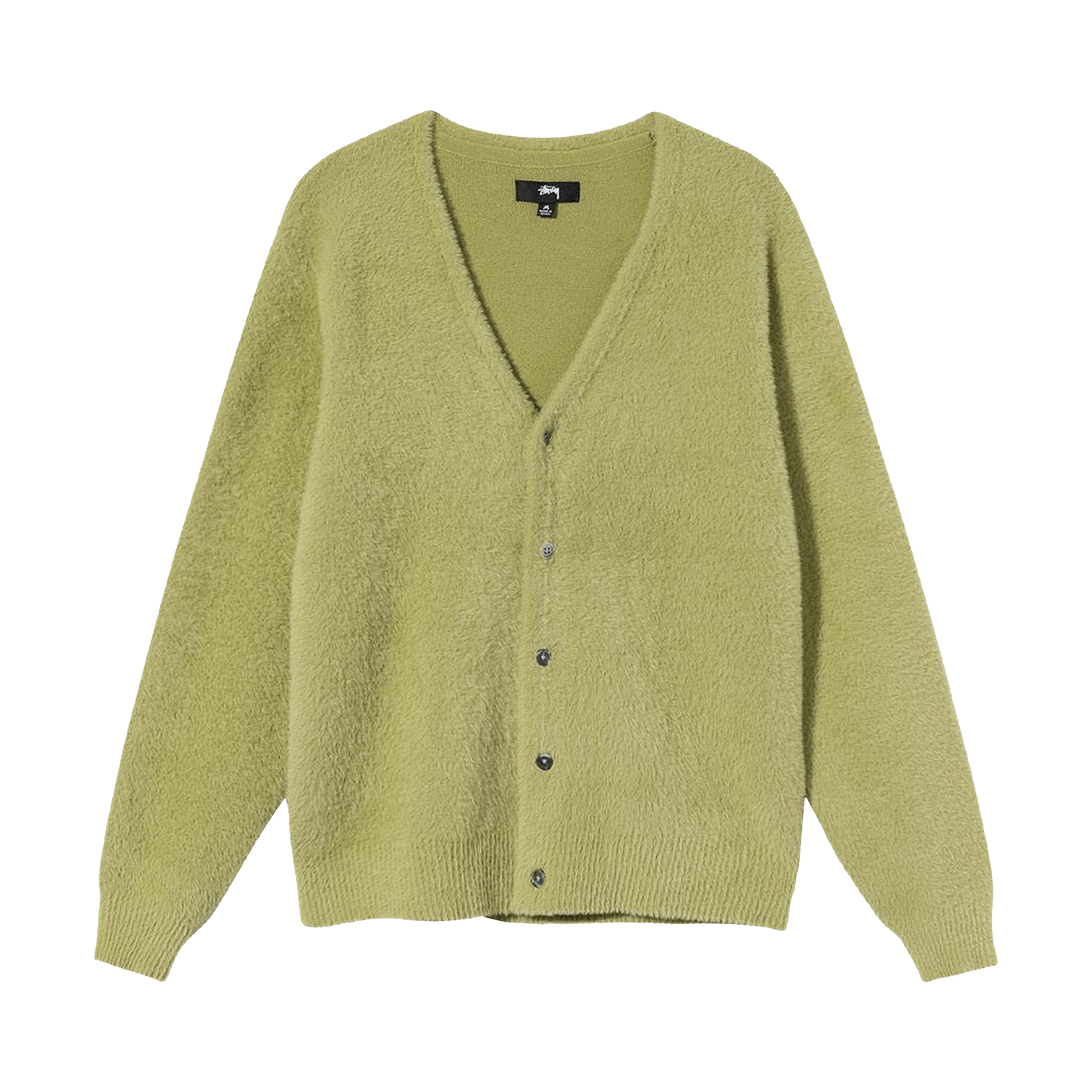 Stussy Shaggy Cardigan 'Lime'