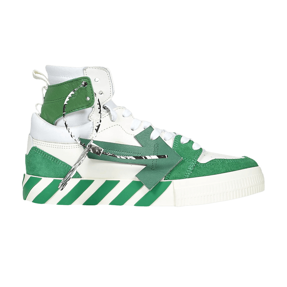 Off-White Vulc Sneaker High 'White Green'