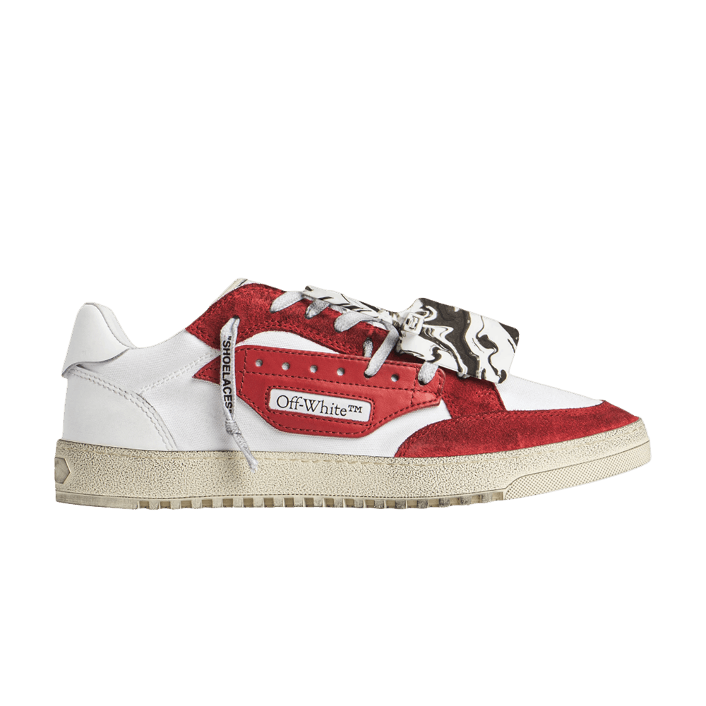 Off-White 5.0 Low 'White Red'