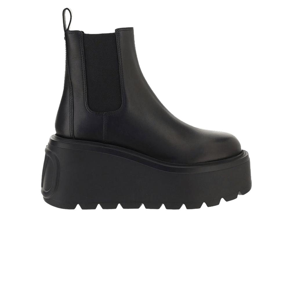 Valentino Wmns Chunky Sole Ankle Platform Boot 'Black'
