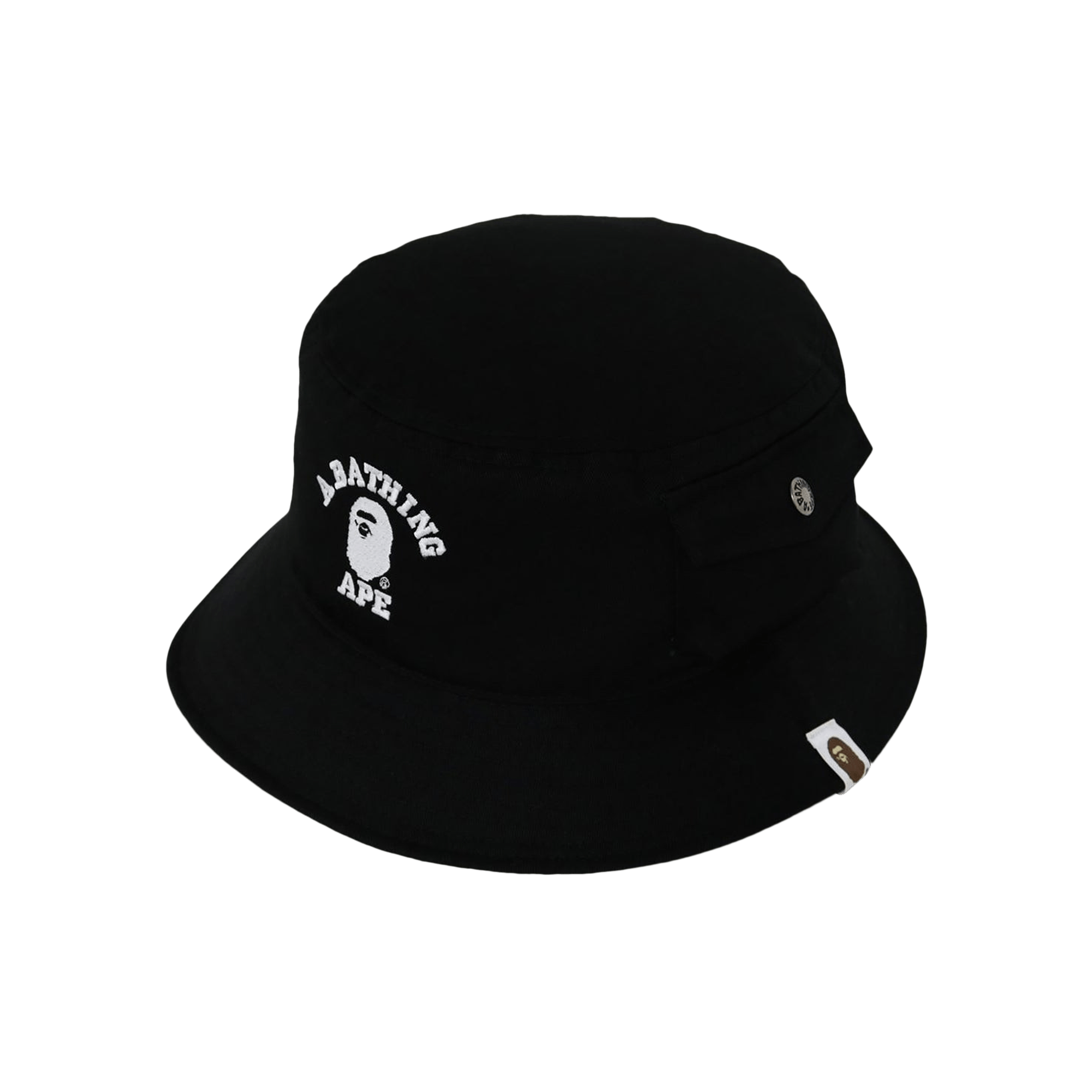BAPE College Pocket Bucket Hat 'Black'