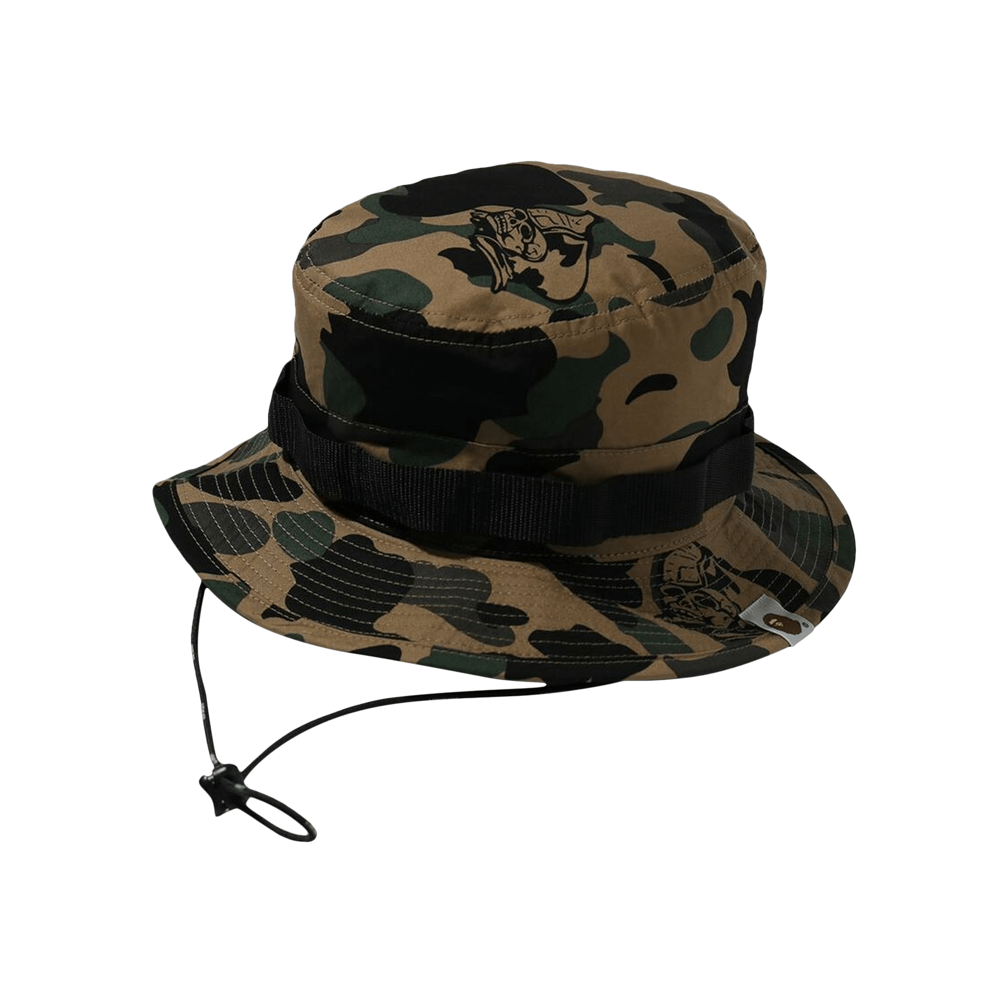 BAPE Ursus Camo Military Hat 'Olive'