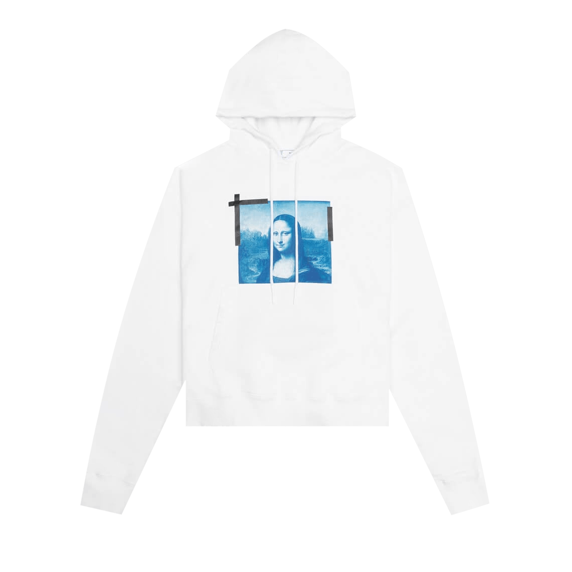 Off-White Monalisa Over Hoodie 'White/Blue'