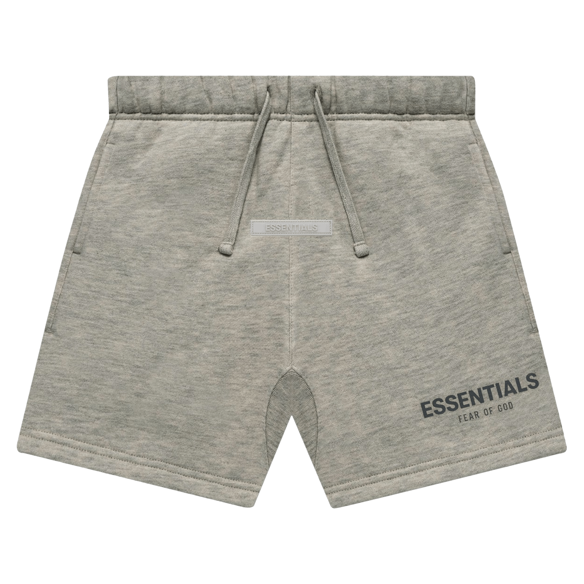 Fear of God Essentials Kids Sweatshort 'Dark Heather Oatmeal'
