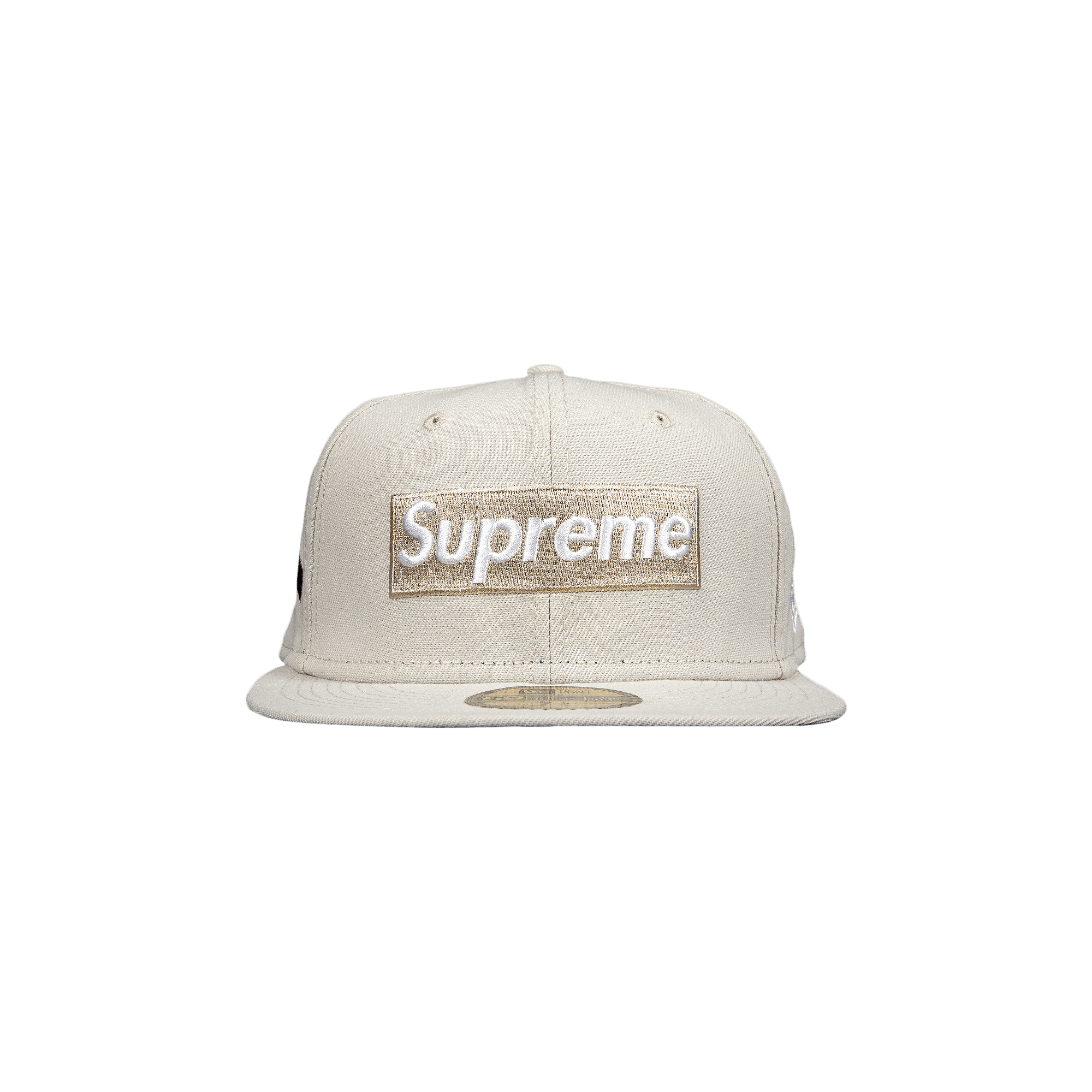Supreme x New York Yankees Box Logo New Era 'Tan'