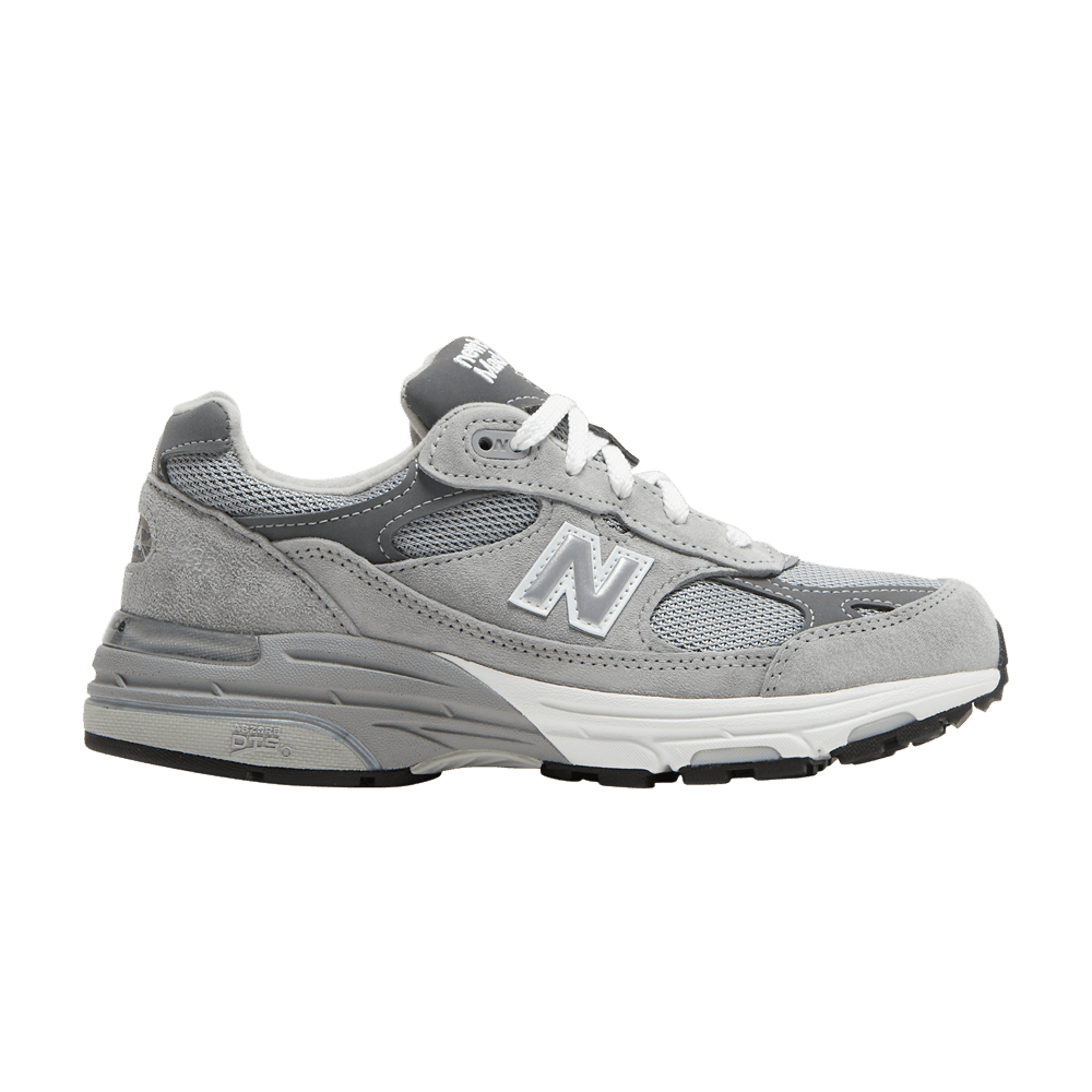 Pre-owned New Balance Wmns 993 Made In Usa Wide 'grey'
