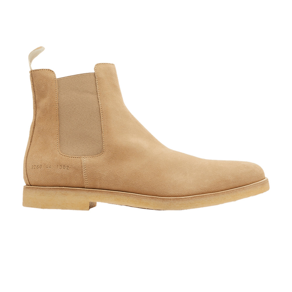 Pre-owned Common Projects Chelsea Boot Suede 'tan'
