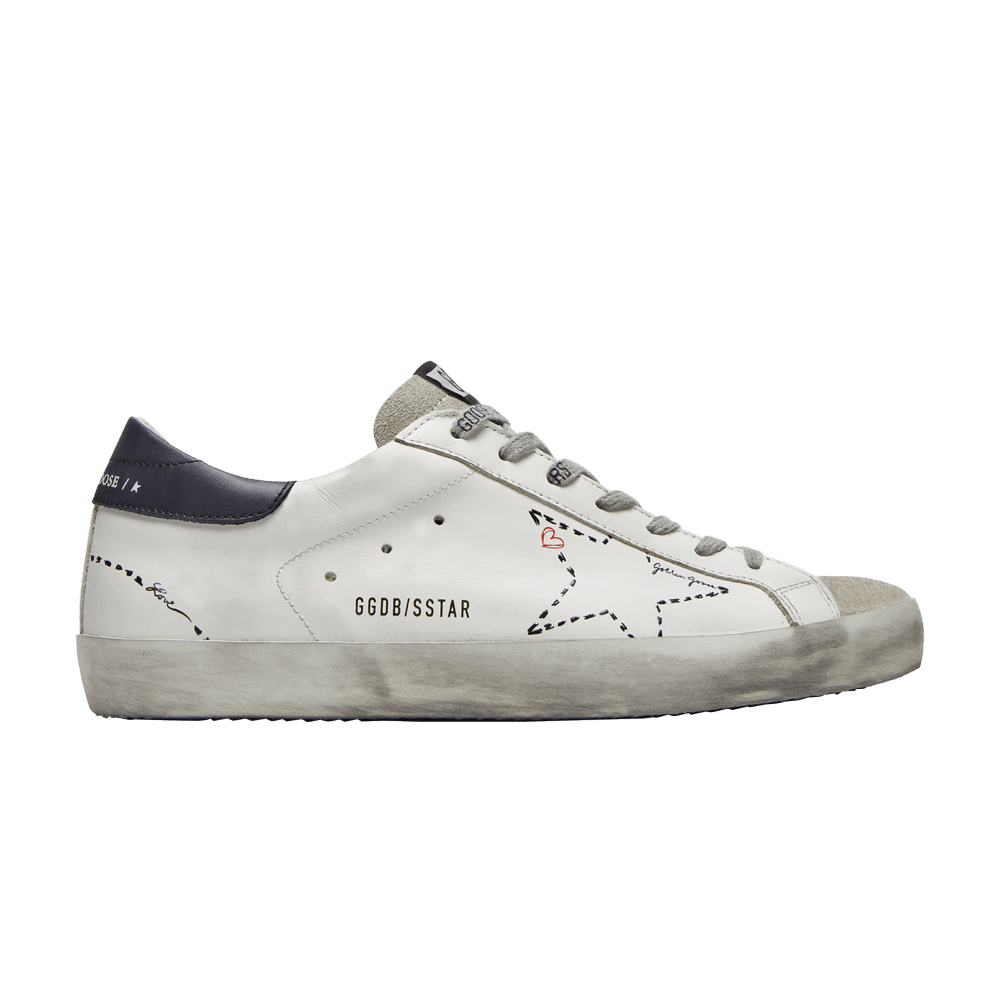 Golden Goose Superstar 'White Dark Blue'