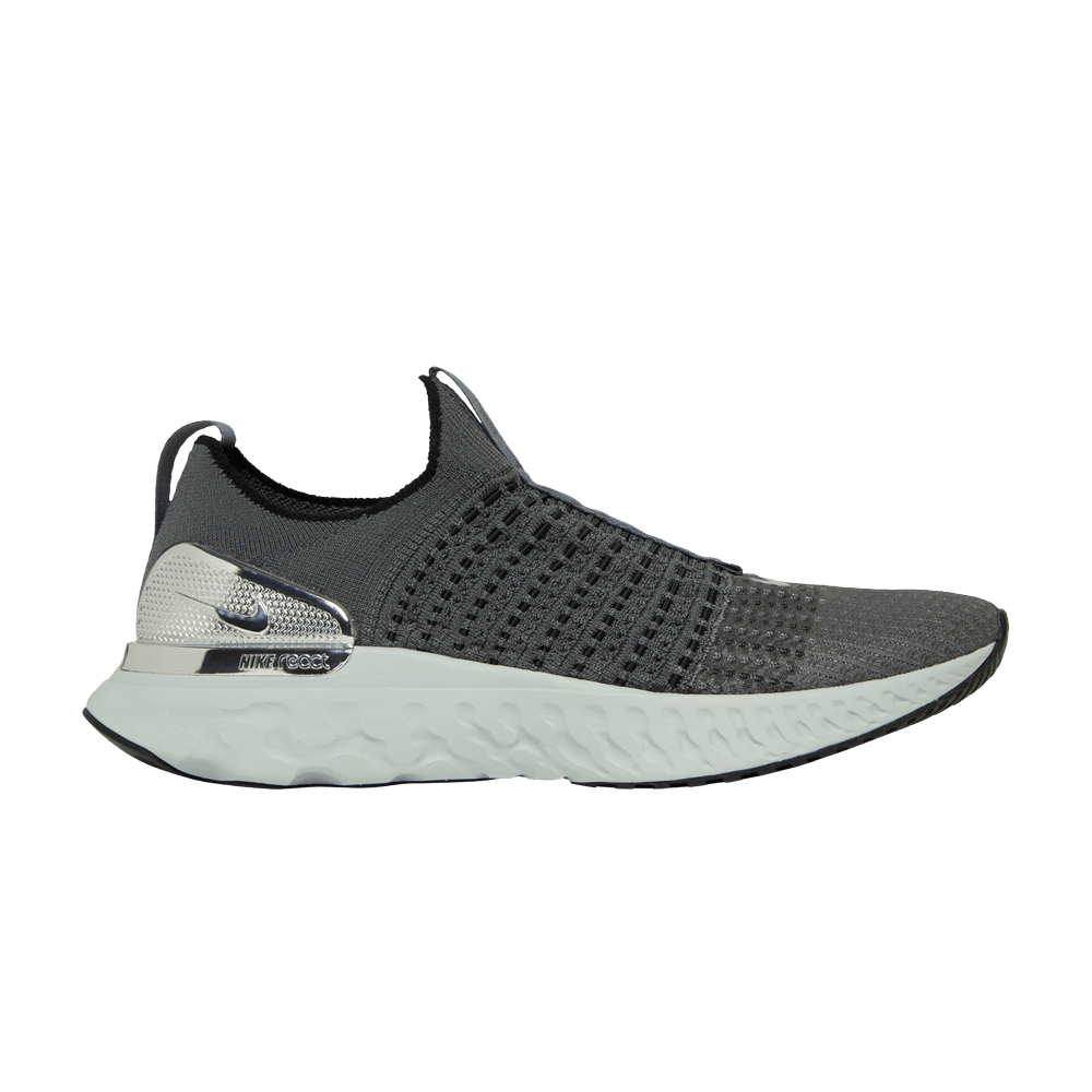 NIKE REACT PHANTOM RUN FLYKNIT 2 'IRON GREY SILVER'