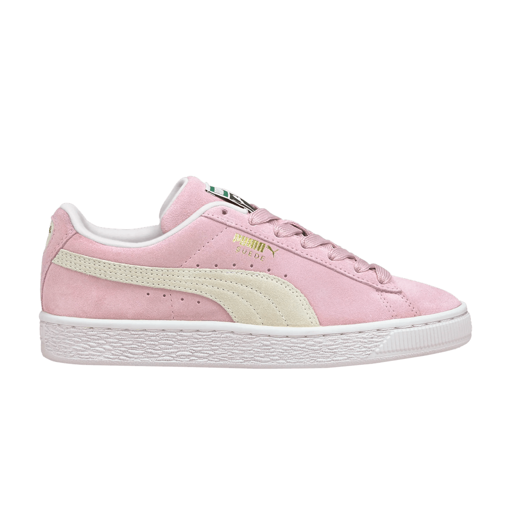 Pre-owned Puma Suede Classic 21 Jr 'pink Lady White'