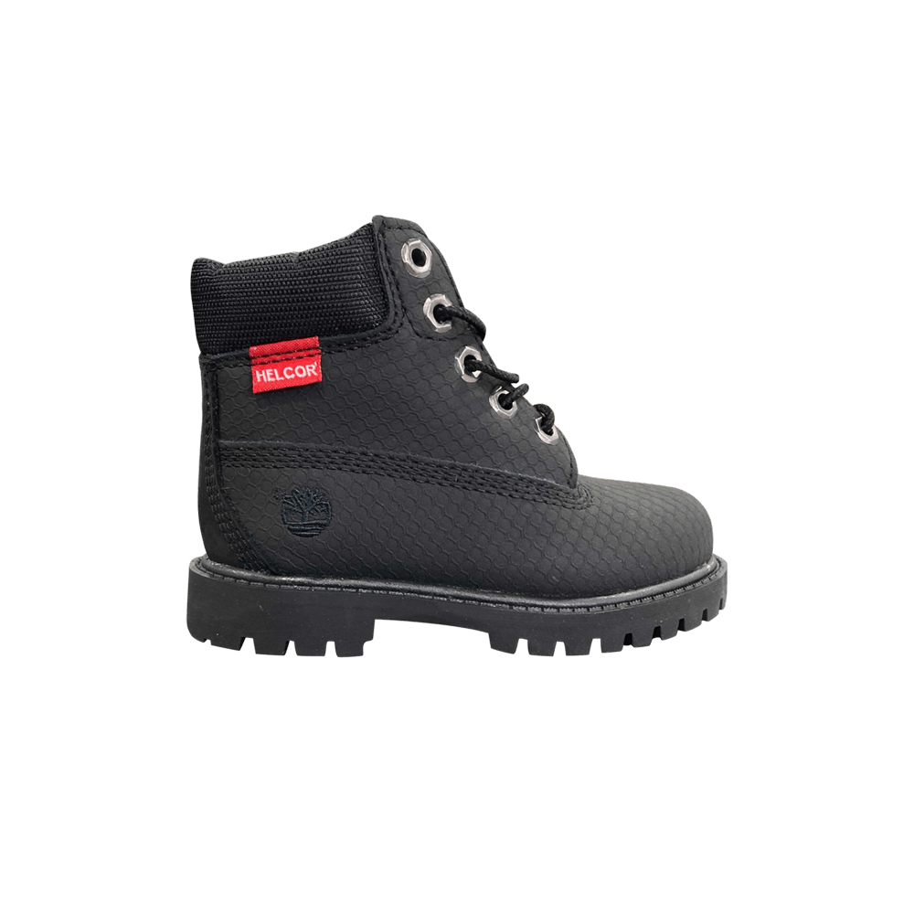 Timberland 6 Inch Premium Toddler 'Black Helcor'
