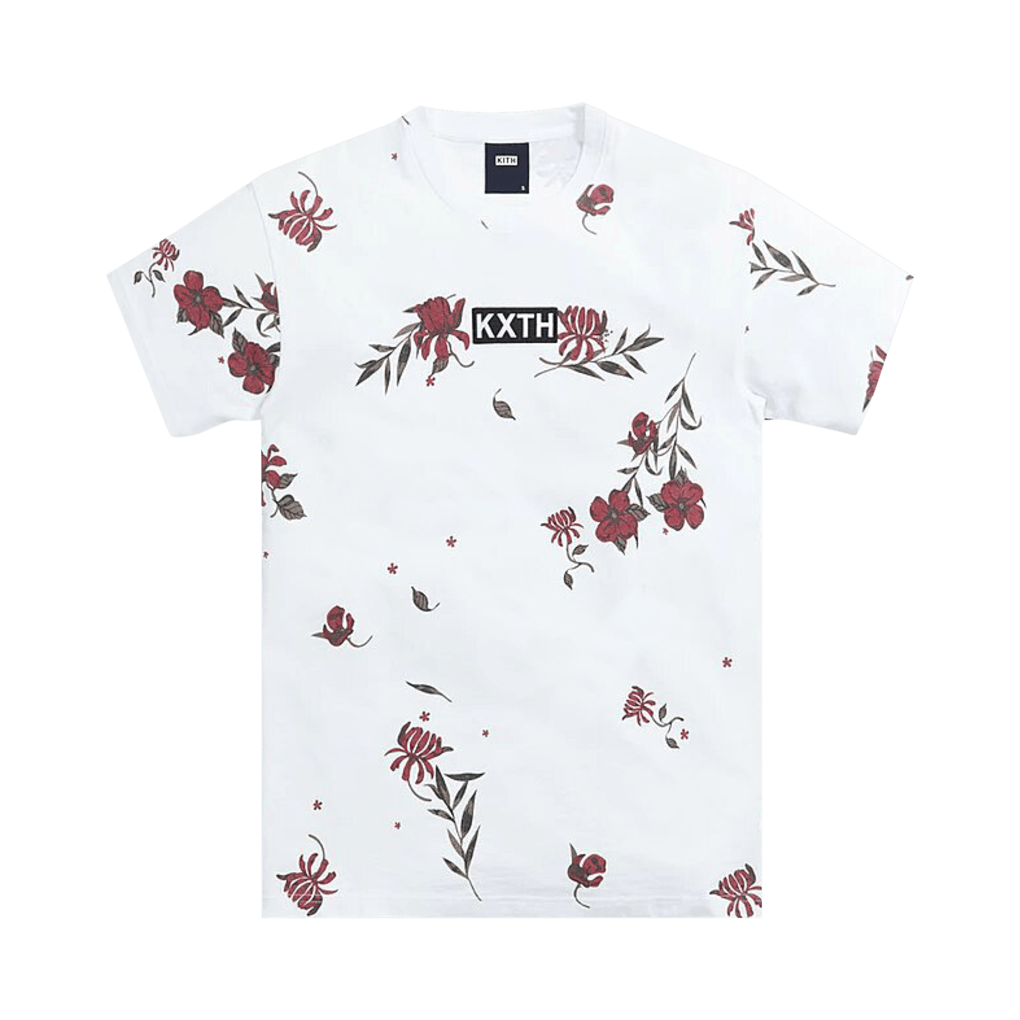 Kith Summer Floral Short-Sleeve Tee 'White'