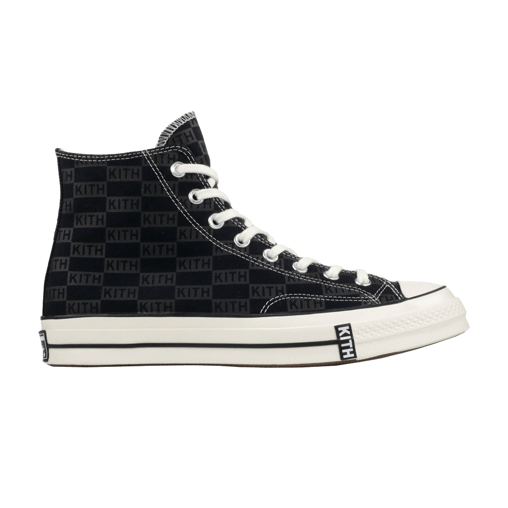 Kith x Converse Chuck 70 High 'Black Monogram'