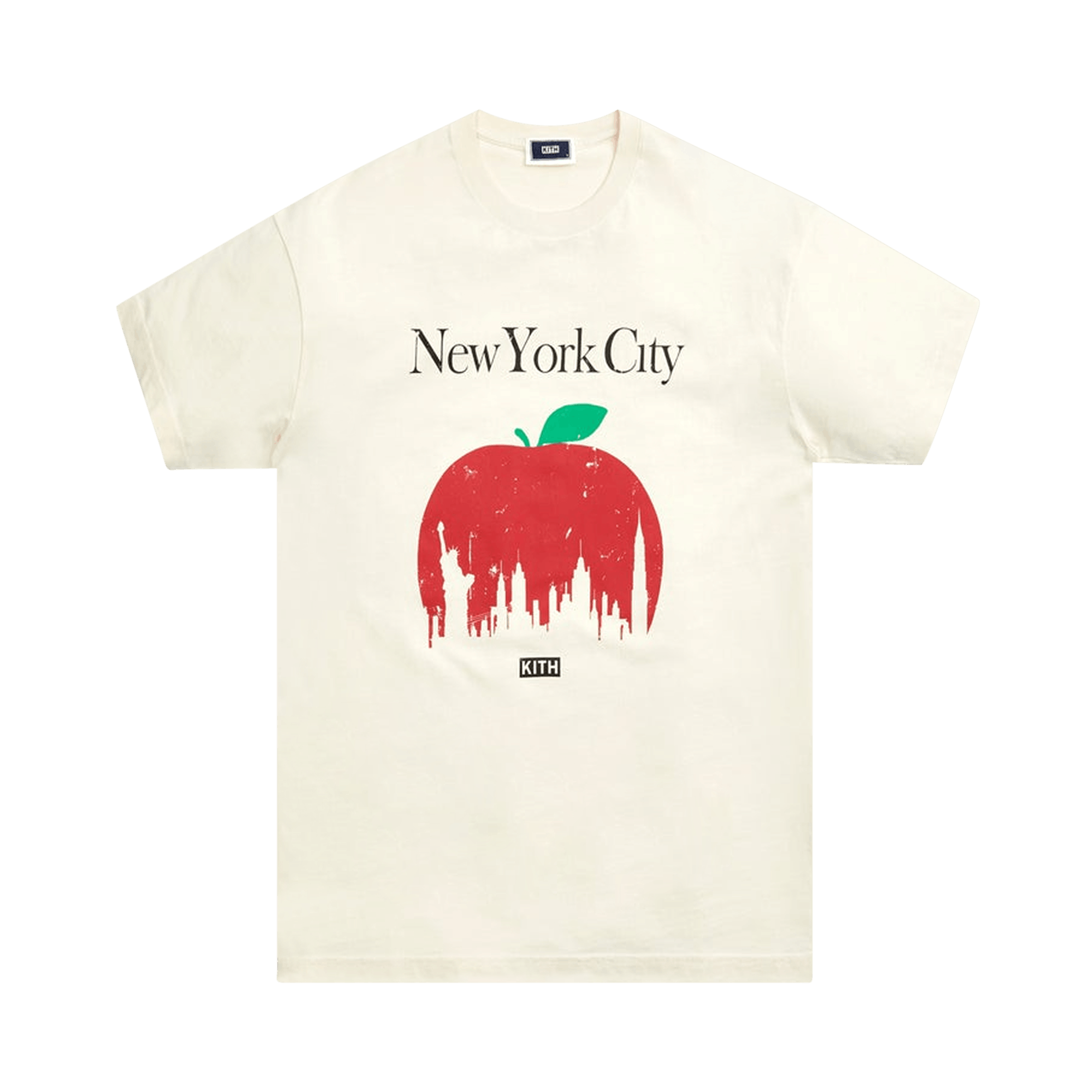 Kith Big Apple Vintage Tee 'White'