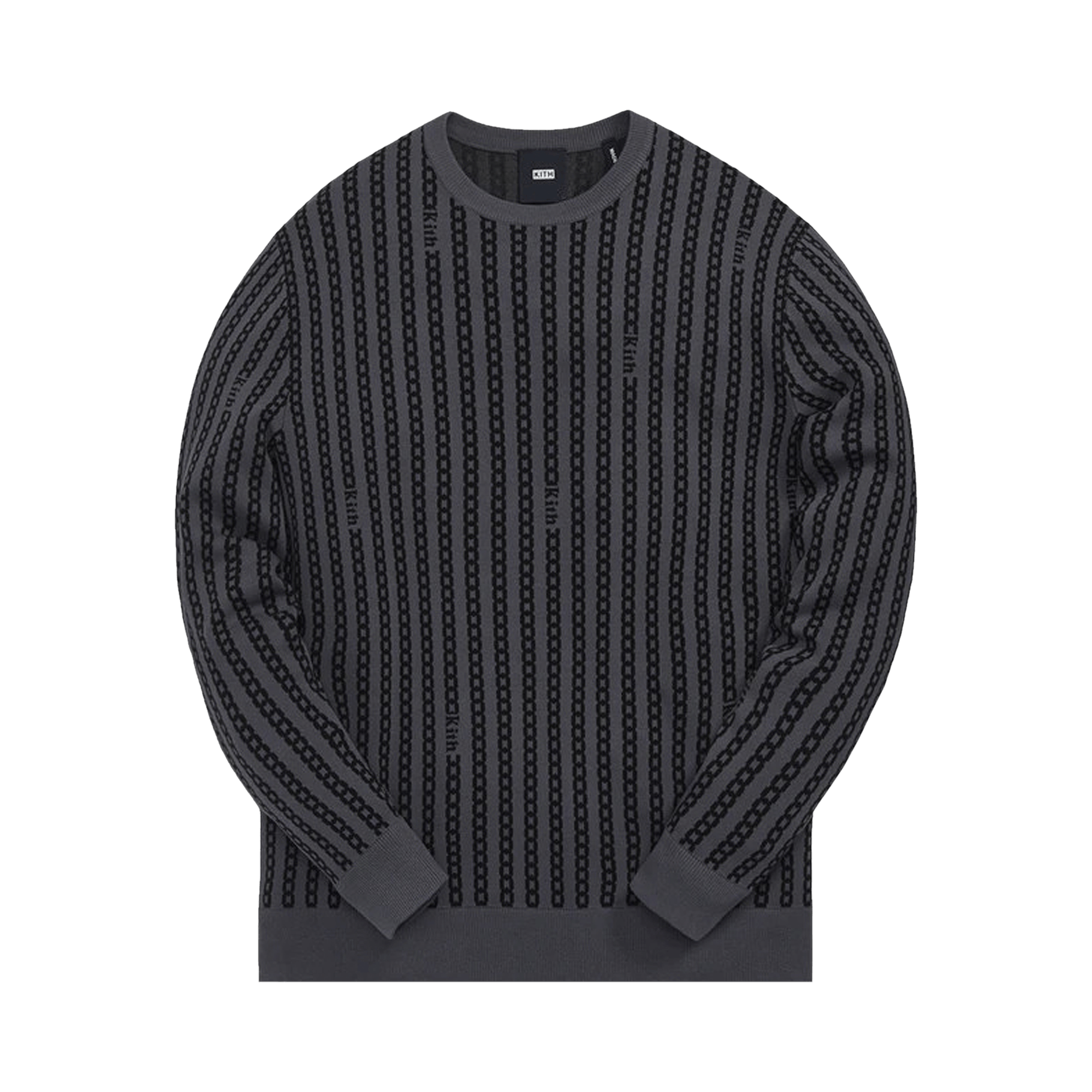 Kith Chain Link Tilden Sweater 'Shadow'