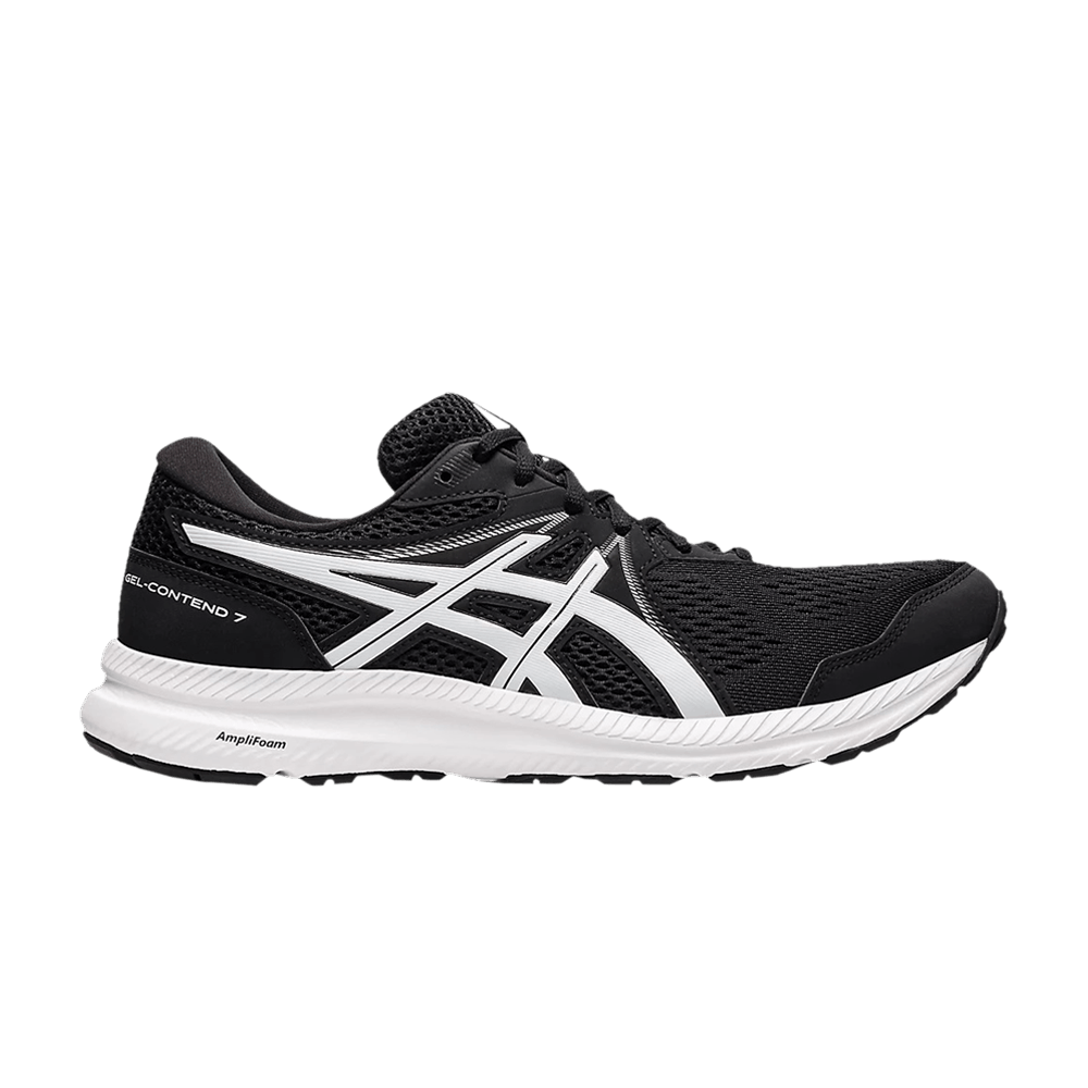 Asics Gel Contend 7 4E Wide 'Black White'