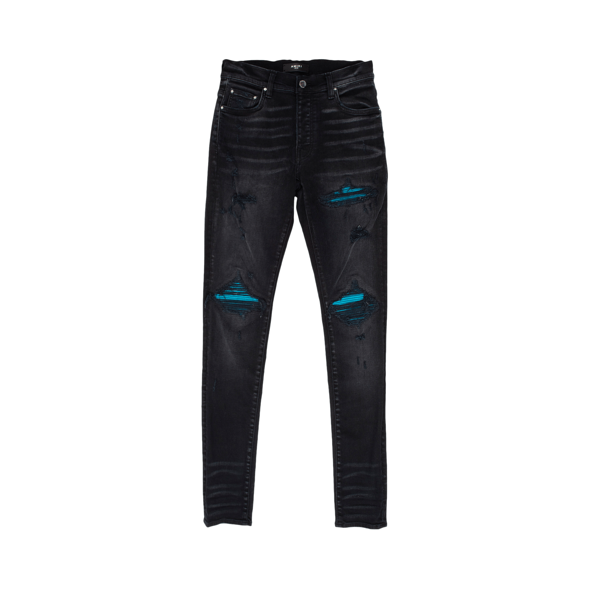 Buy Amiri Stack Jean 'Perfect Antique Indigo' - AMDNSY1159 PERF | GOAT