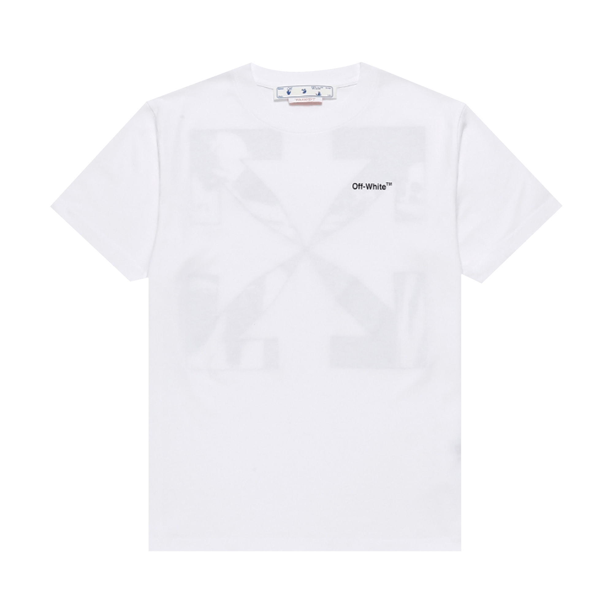 Off-White Caravag Arrow Slim Short-Sleeve Tee 'White/Black'