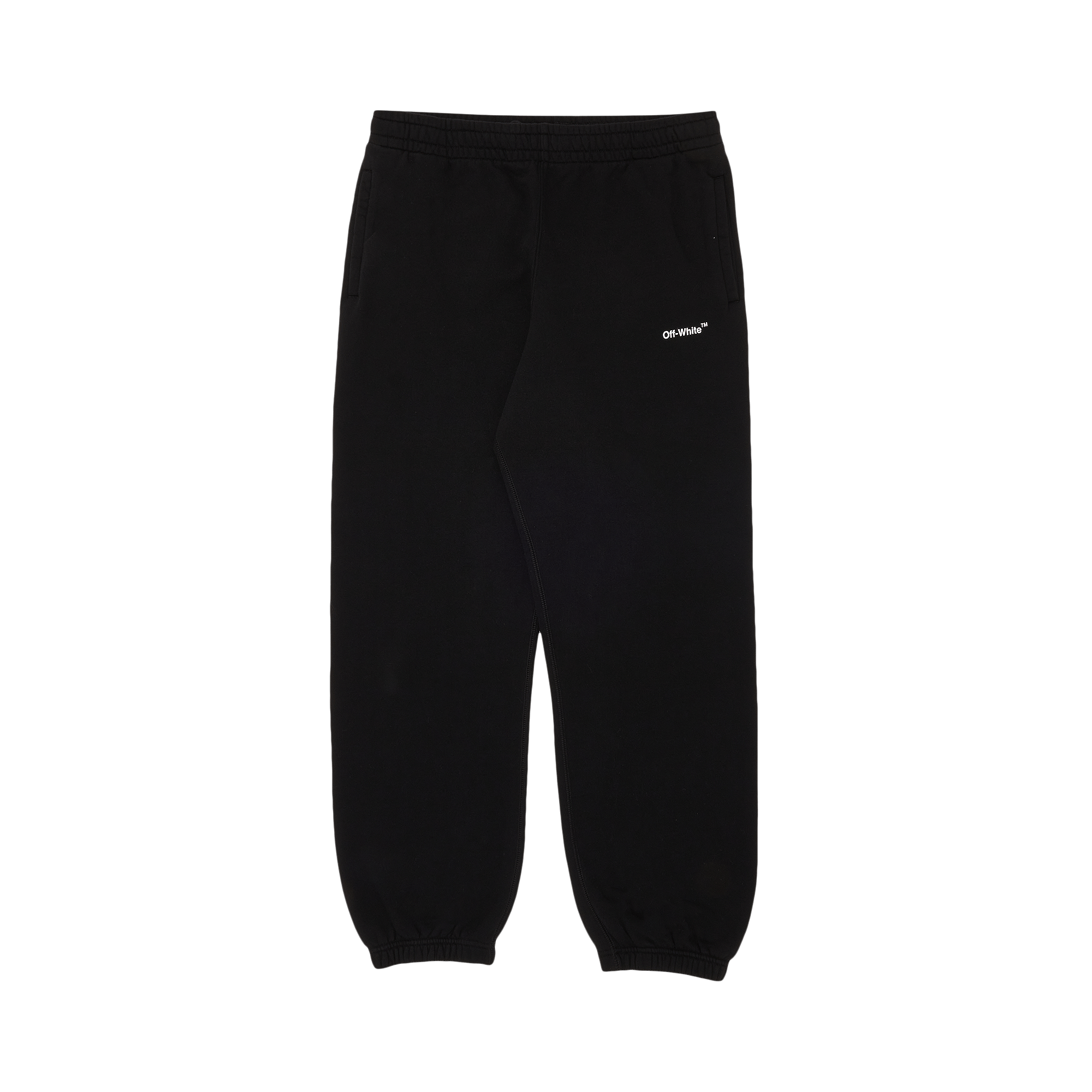 Off-White Caravag Diag Slim Sweatpant 'Black/White'