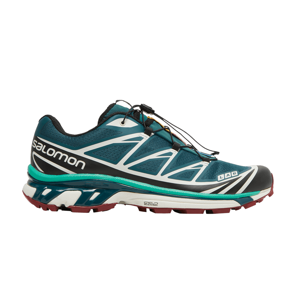 Salomon XT-6 'Deep Teal Biking Red'
