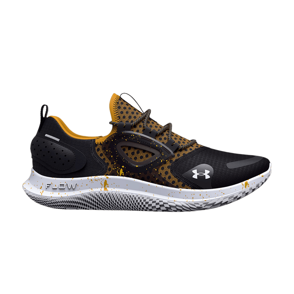 Pre-owned Under Armour Wmns Flow Velociti Mvmnt 'black Cruise Gold'