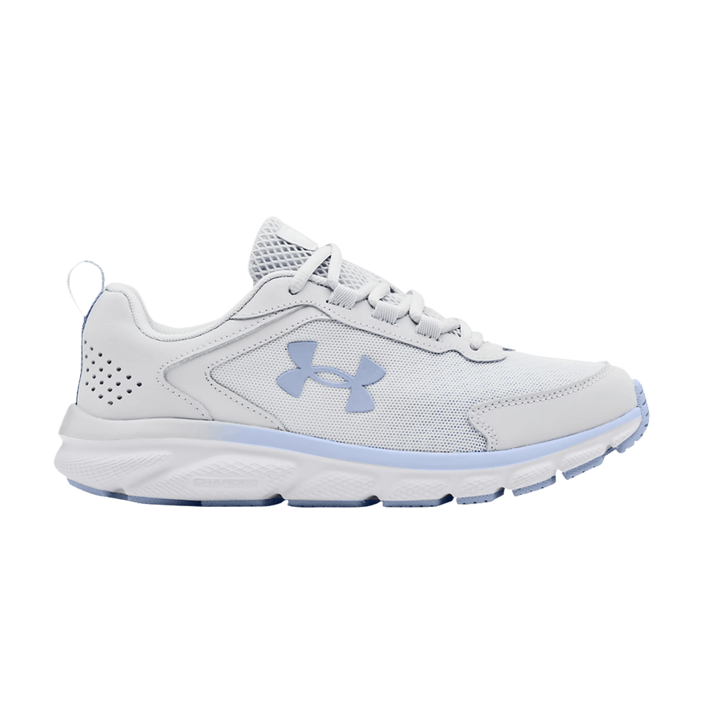 Pre-owned Under Armour Wmns Charged Assert 9 'halo Grey White'